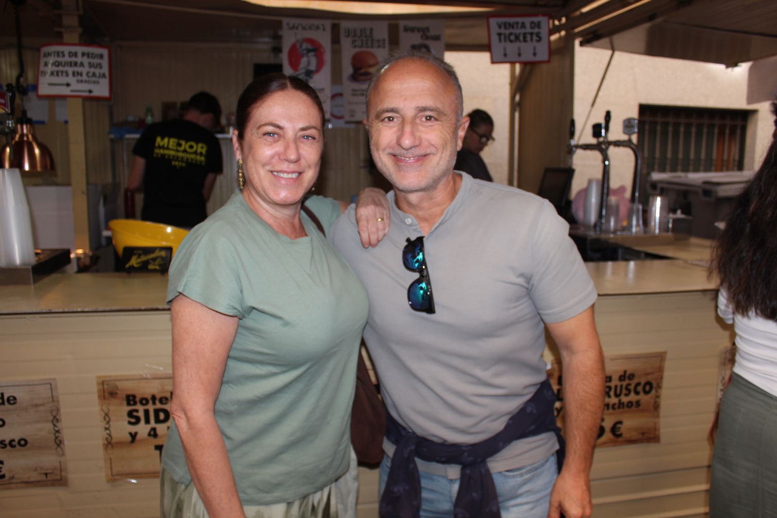 Ambiente en la Feria de Día en el mediodía de este jueves