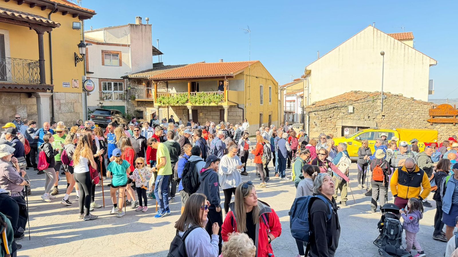 Marcha senderiesta mieza