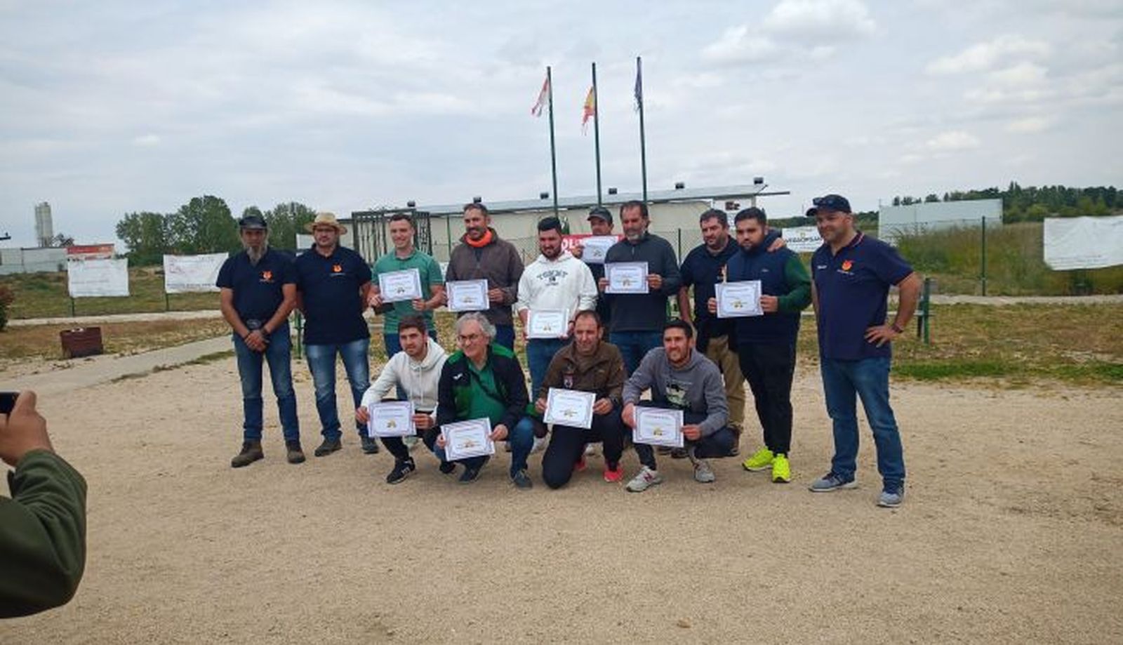 Los aficionados disfrutaron de una jornada de tiro al plato