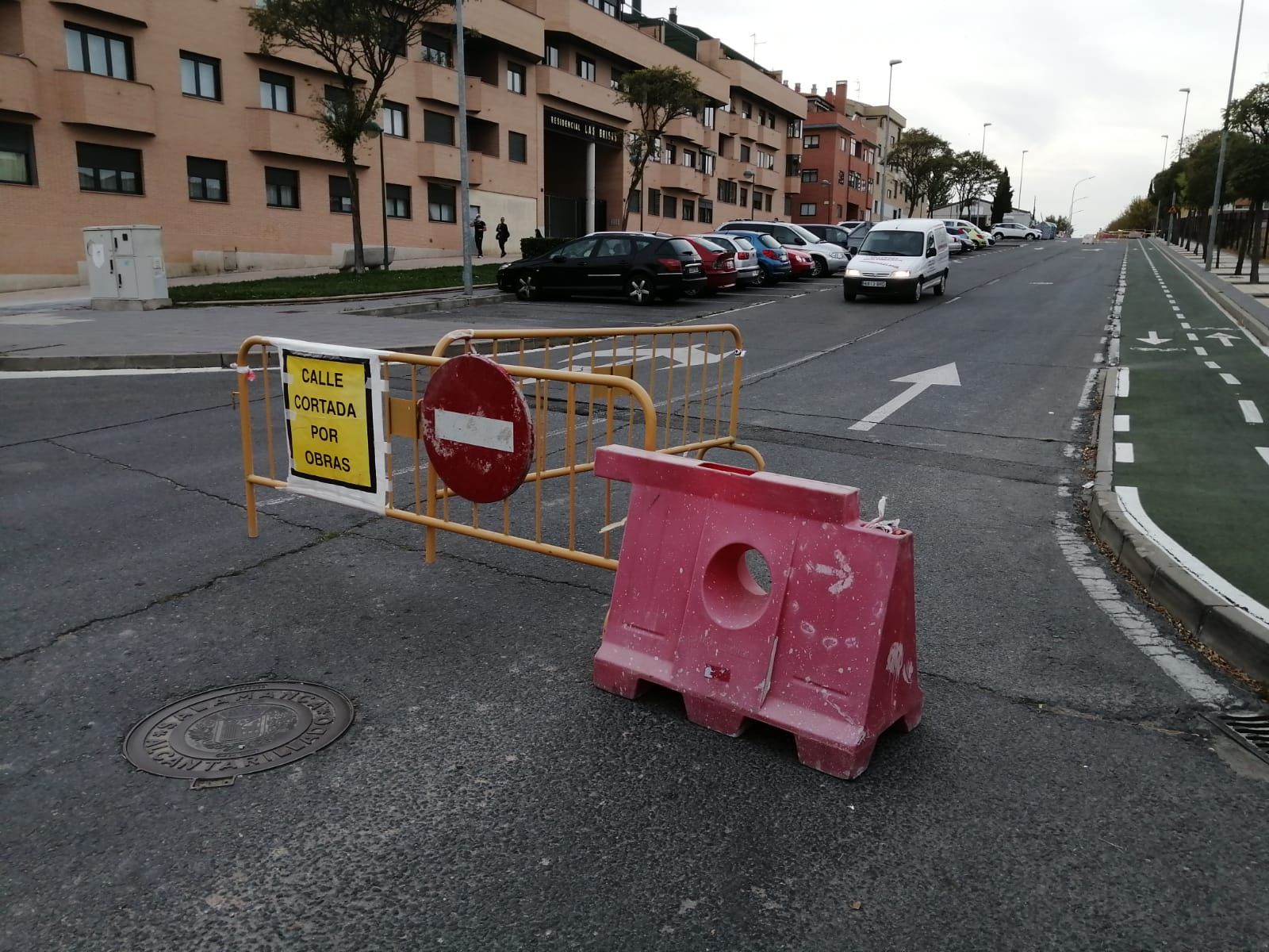 Una vía de Salamanca cortada al tráfico | Foto: s24h