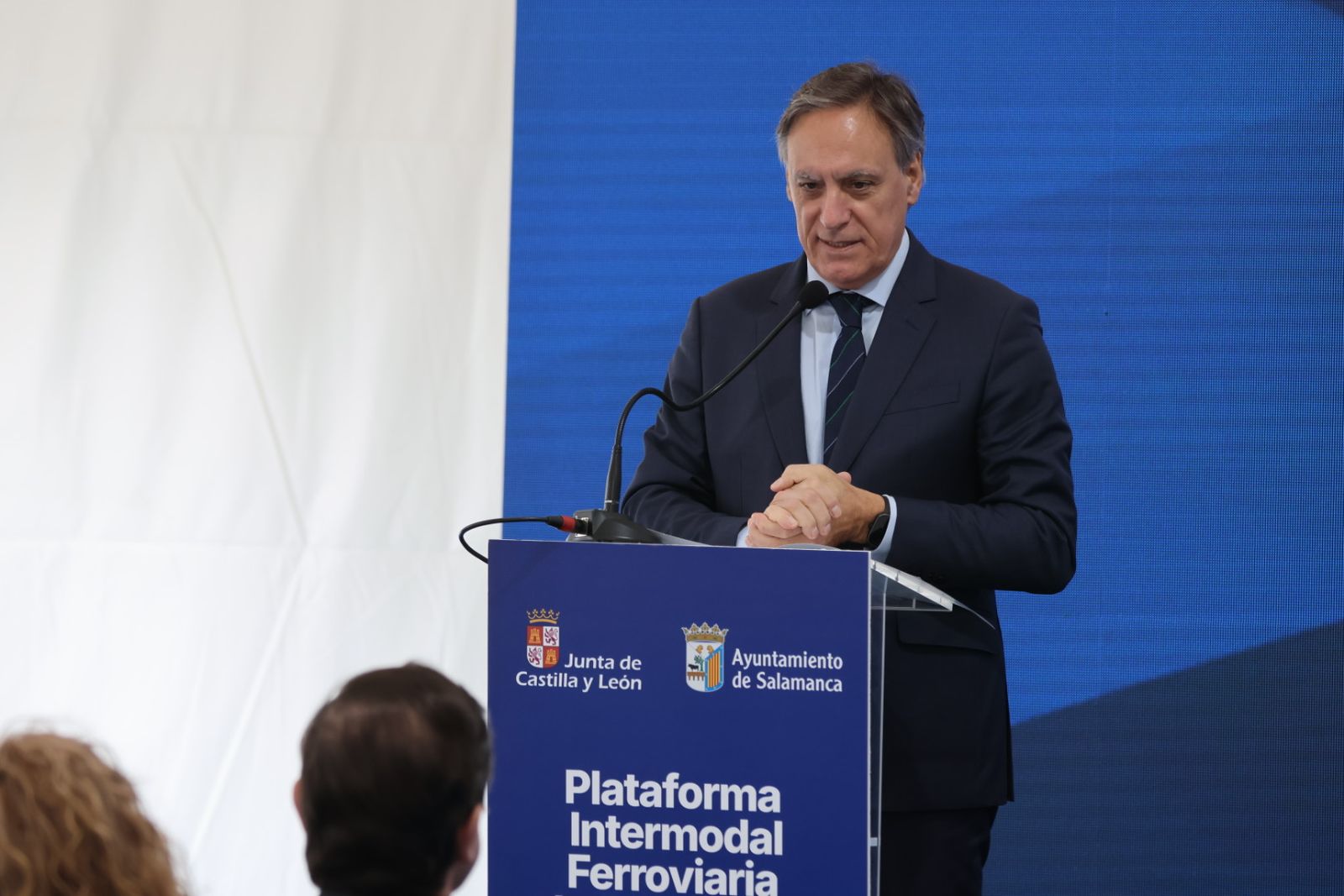 Presentación de la Plataforma Intermodal ferroviaria de Salamanca