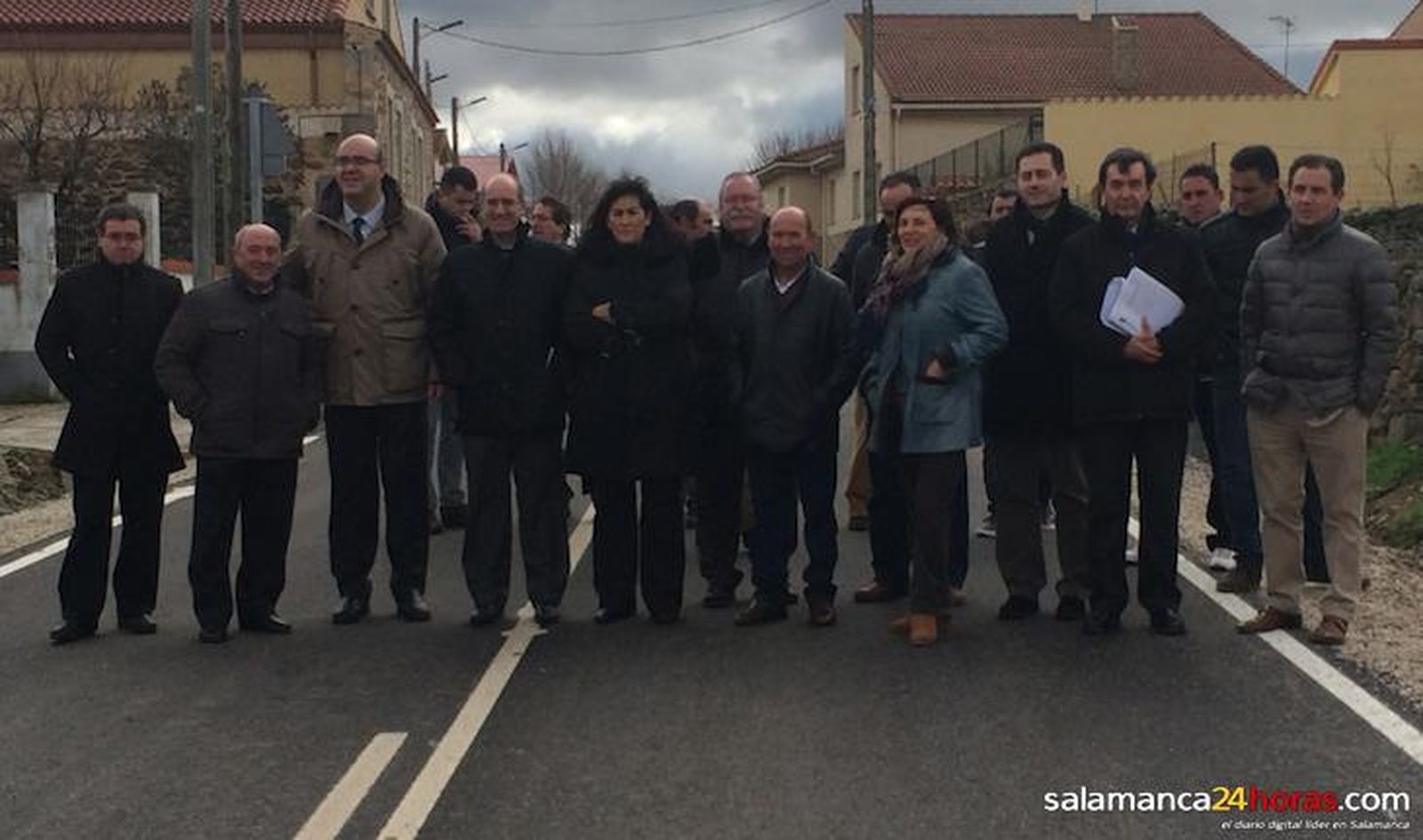 La Diputación finaliza la mejora de la carretera que une Aldearrodrigo con Santiz La Diputación finaliza la mejora de la carretera que une Aldearrodrigo con Santiz