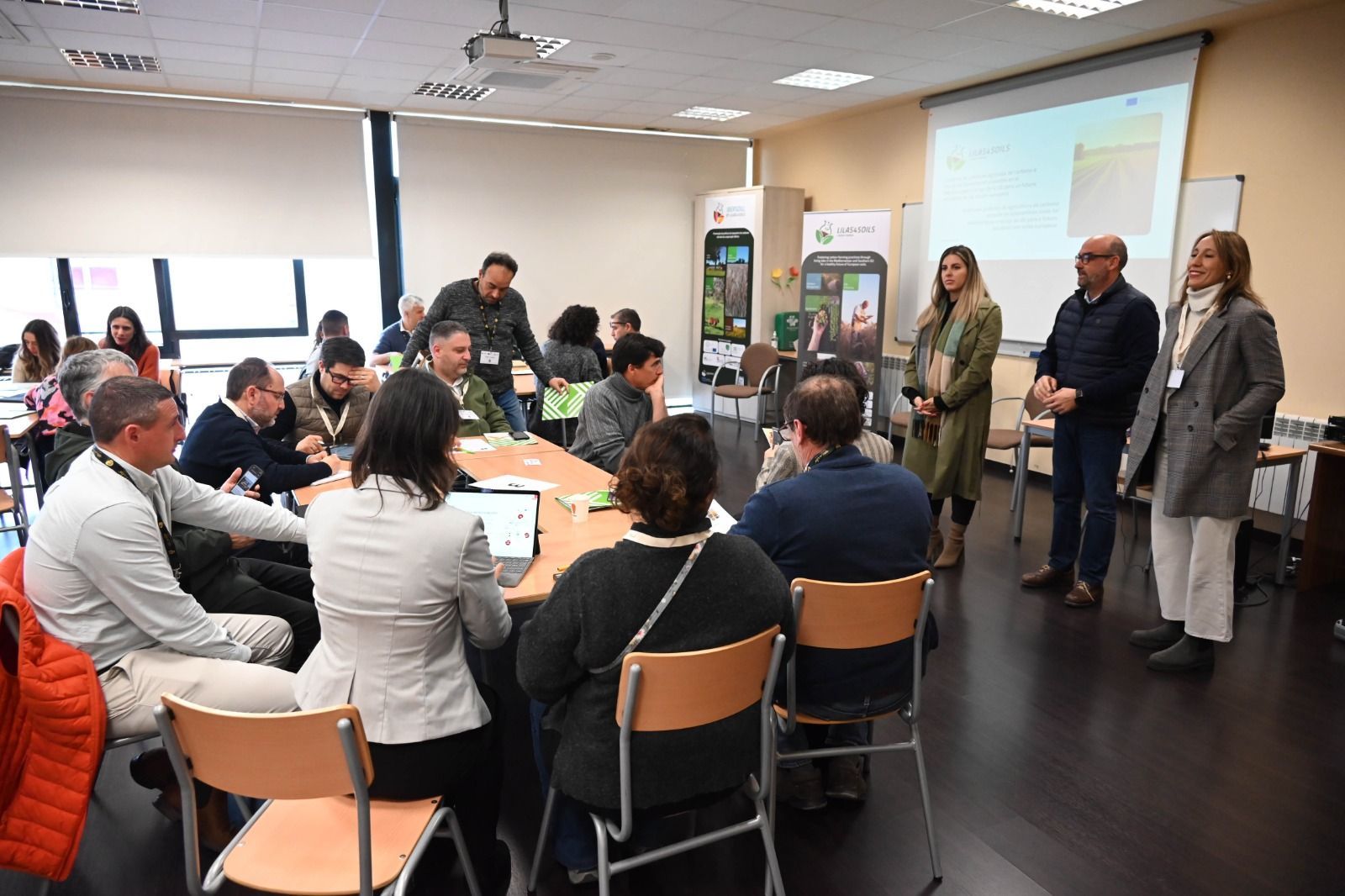 ITACYL prueba en Ciudad Rodrigo la mejora de suelos agrarios con agricultura de carbono
