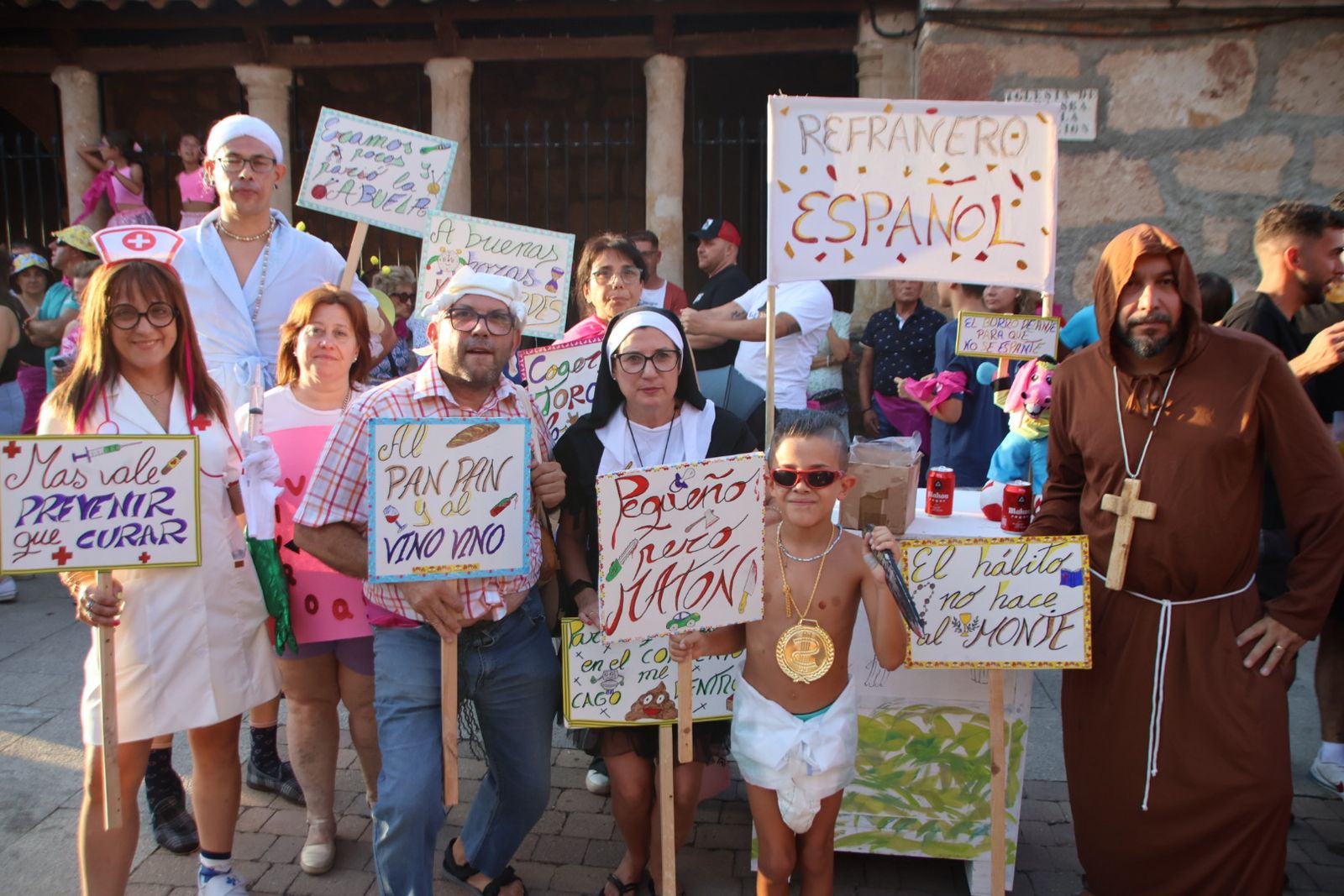 Chupinazo en Carbajosa con batucad