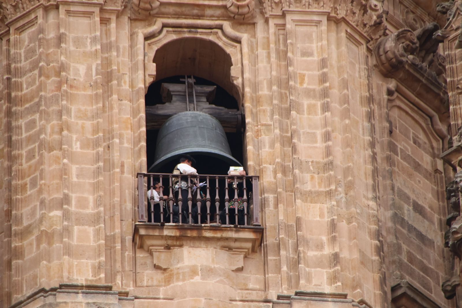 El Mariquelo sube un año más a la Catedral de Salamanca