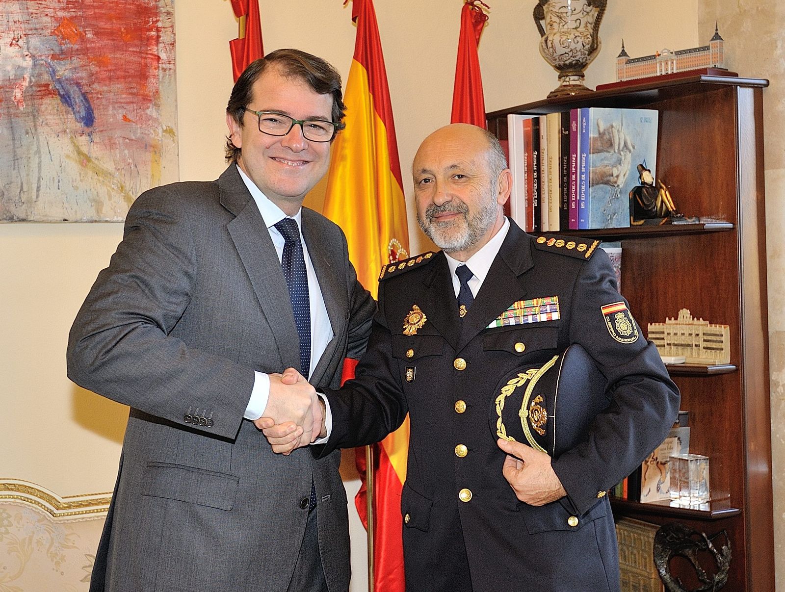 2018 11 15 DESPEDIDA FRANCISCO MARTu00cdN ANCu00cdN. COMISARIO JEFE POLICu00cdA NAC.