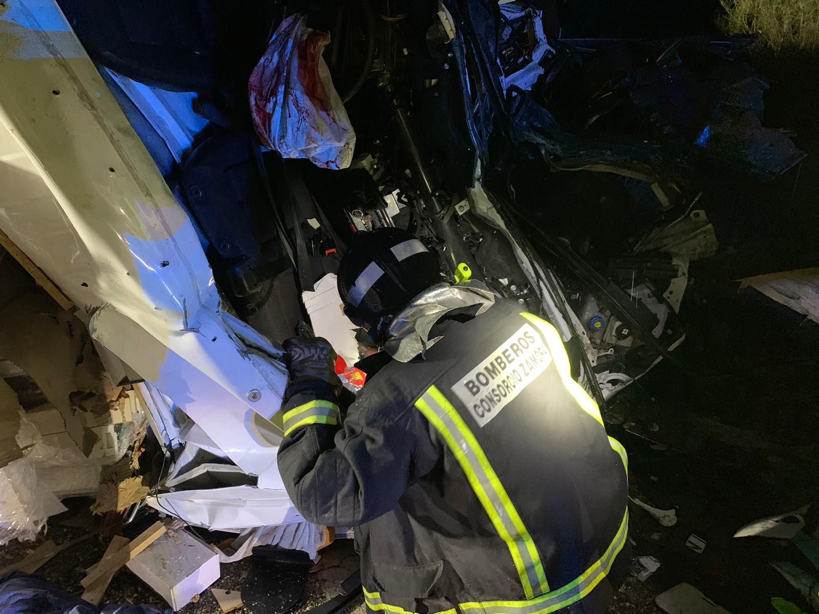 Accidente mortal en la N 122