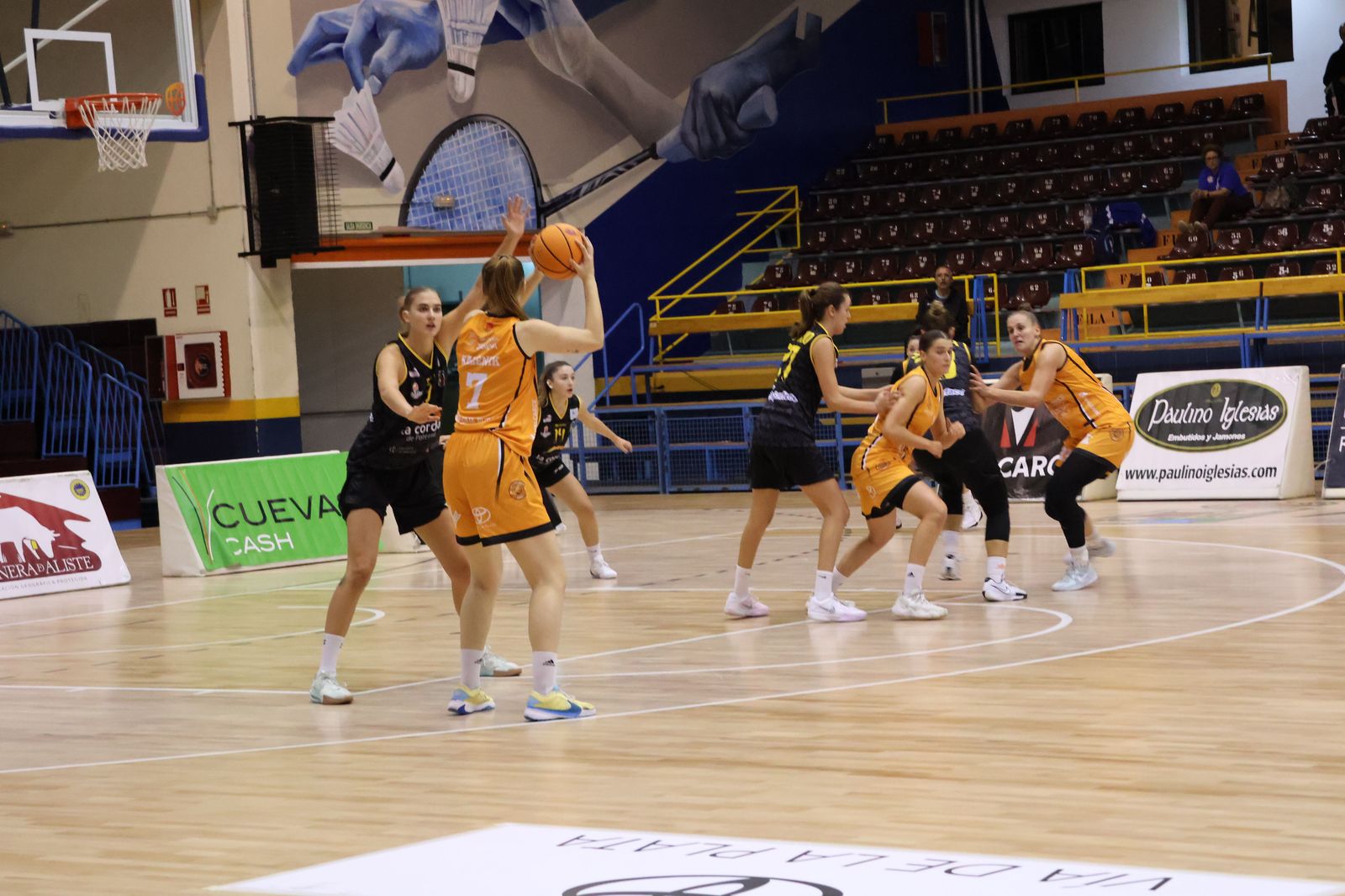 Emili Kalenik durante el CD Zamarat - La Cordá de Paterna