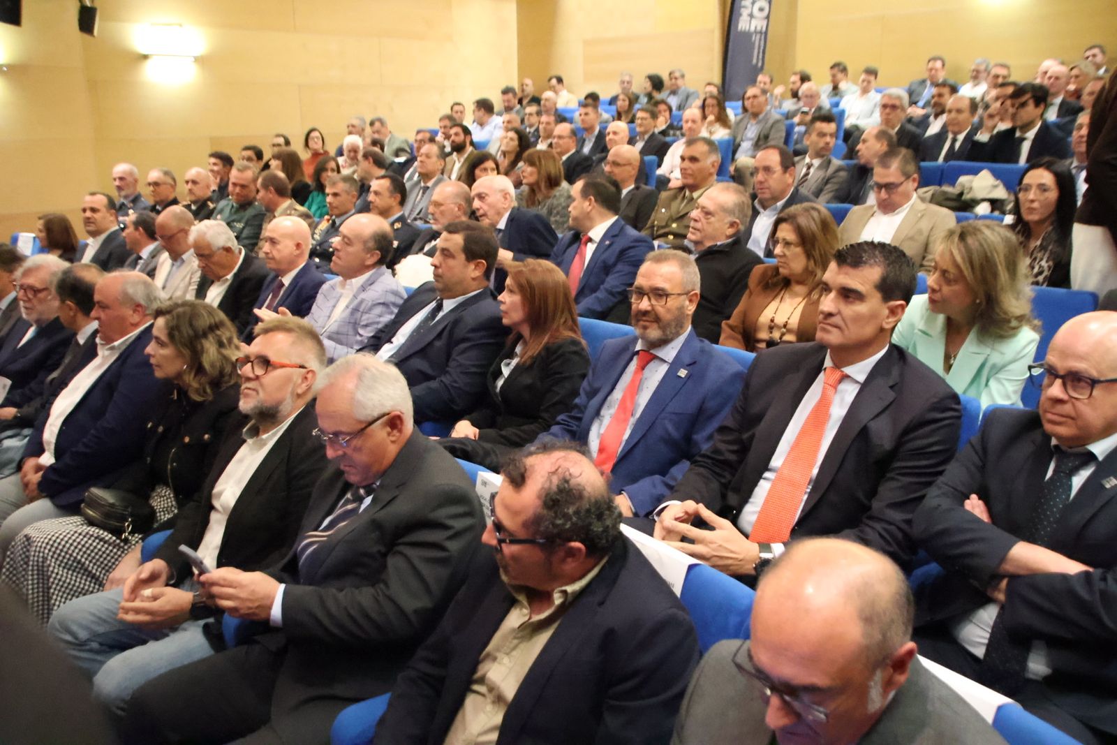 Acto institucional de la unidad empresarial en Salamanca.