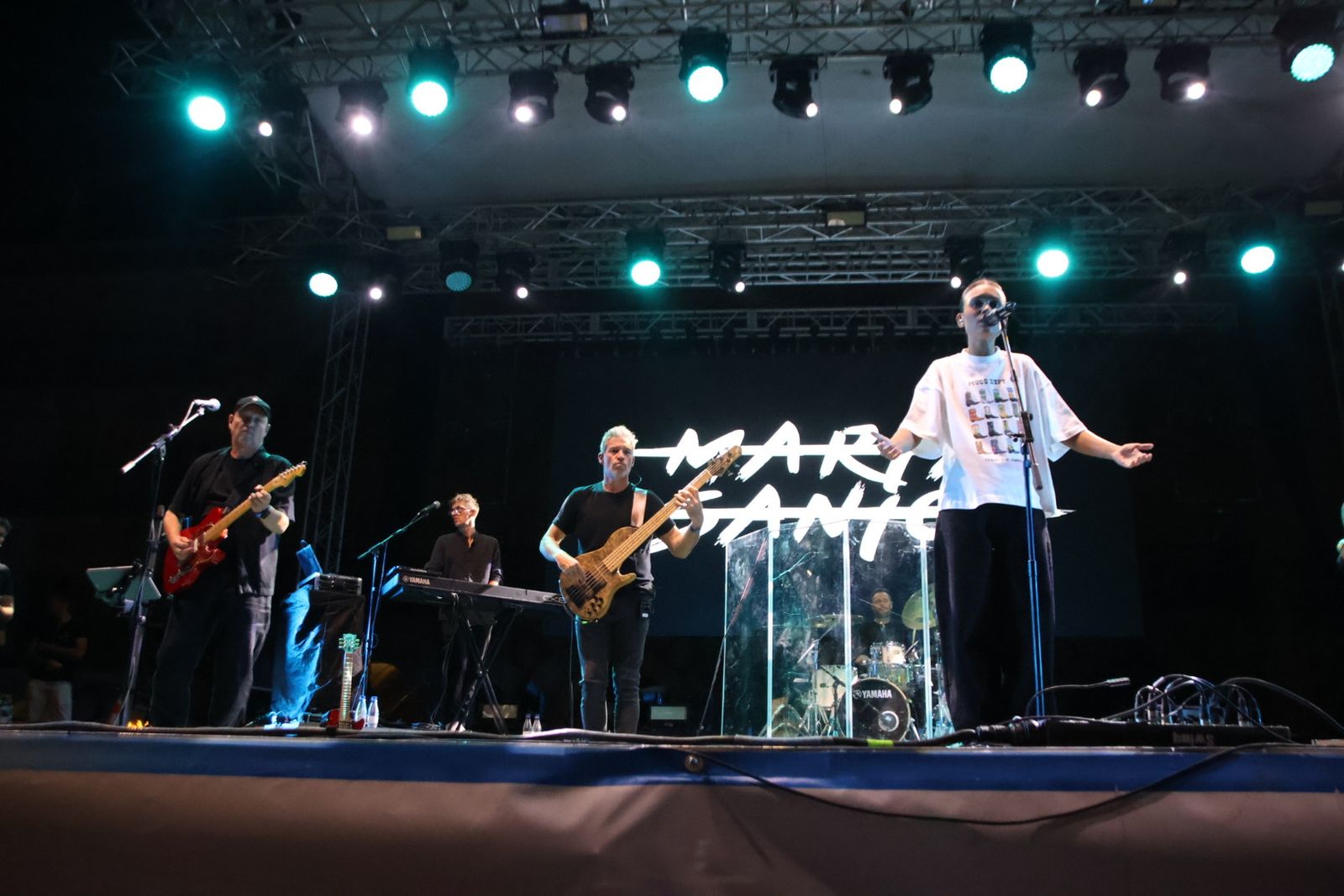 Concierto de Marta Santos en la Plaza Mayor 