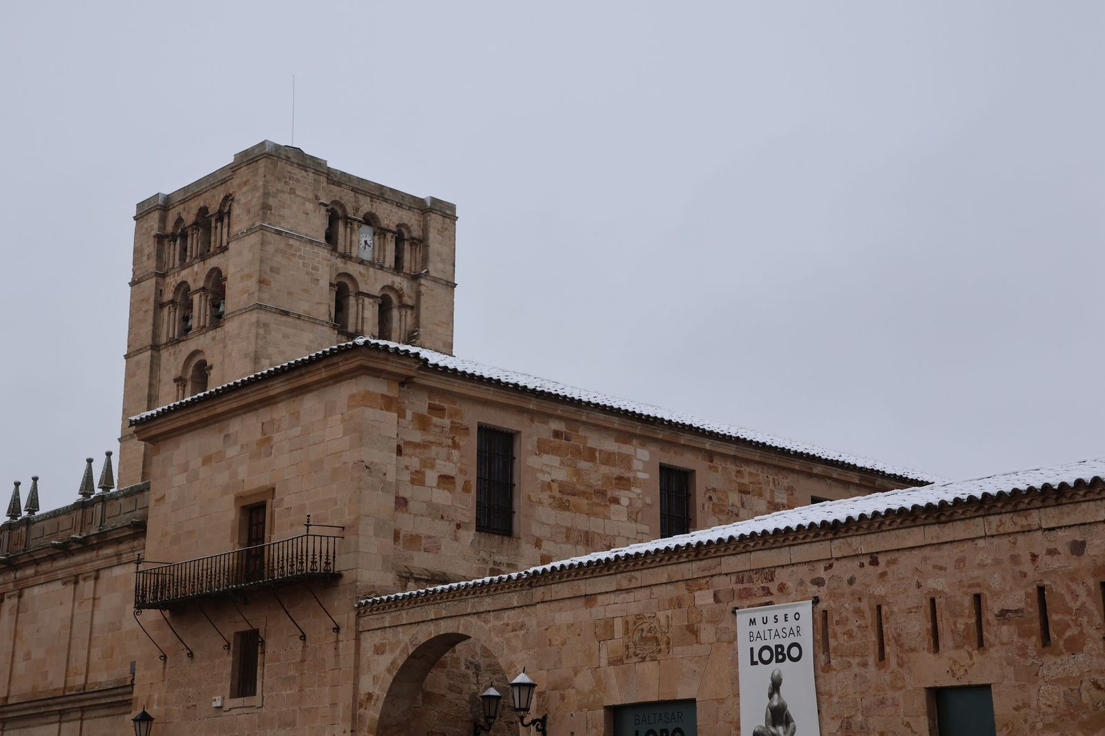 GALERÍA | Nieve en Zamora capital este miércoles