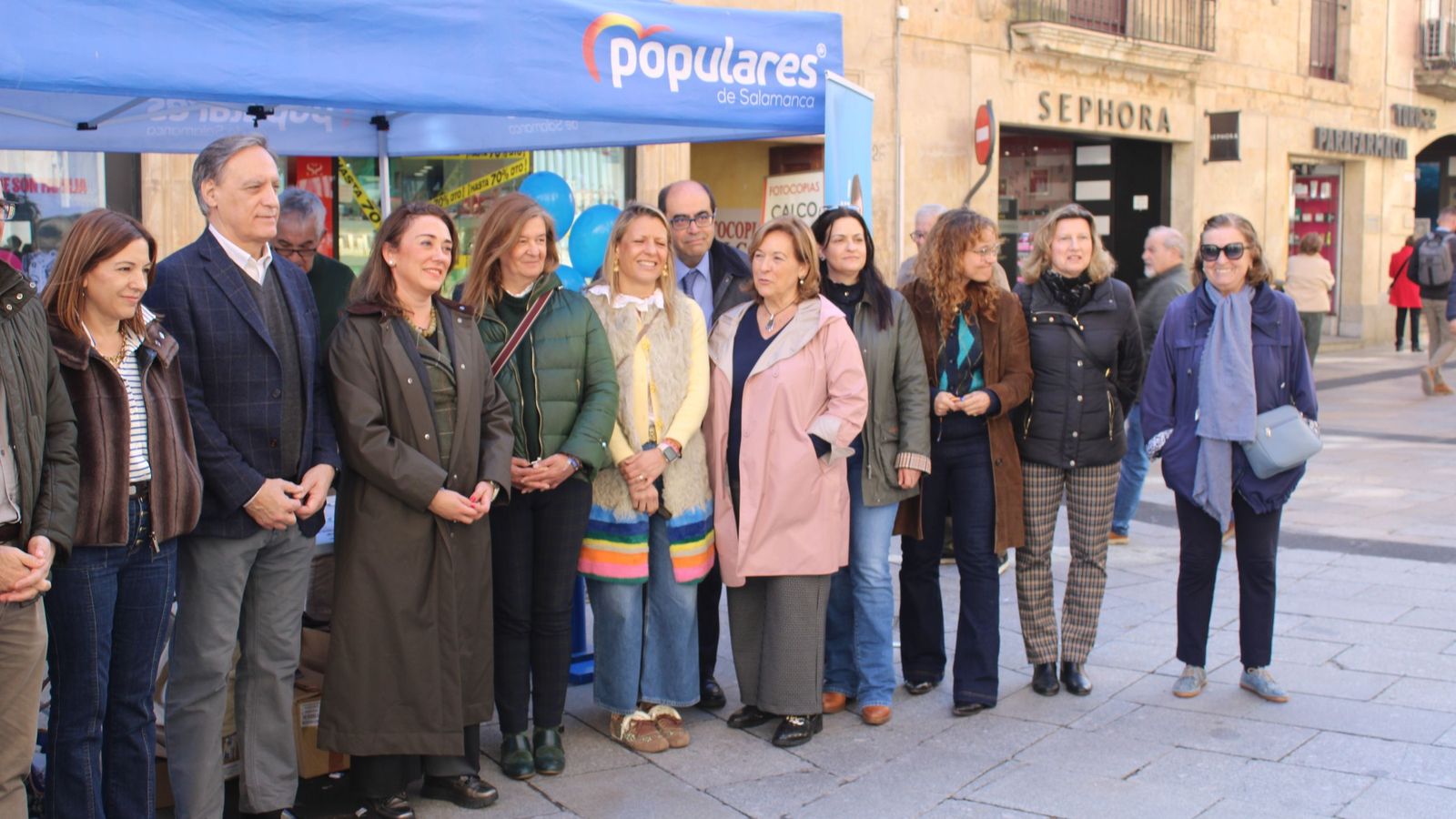 María González Corral y Carlos García Carbayo, campaña electoral