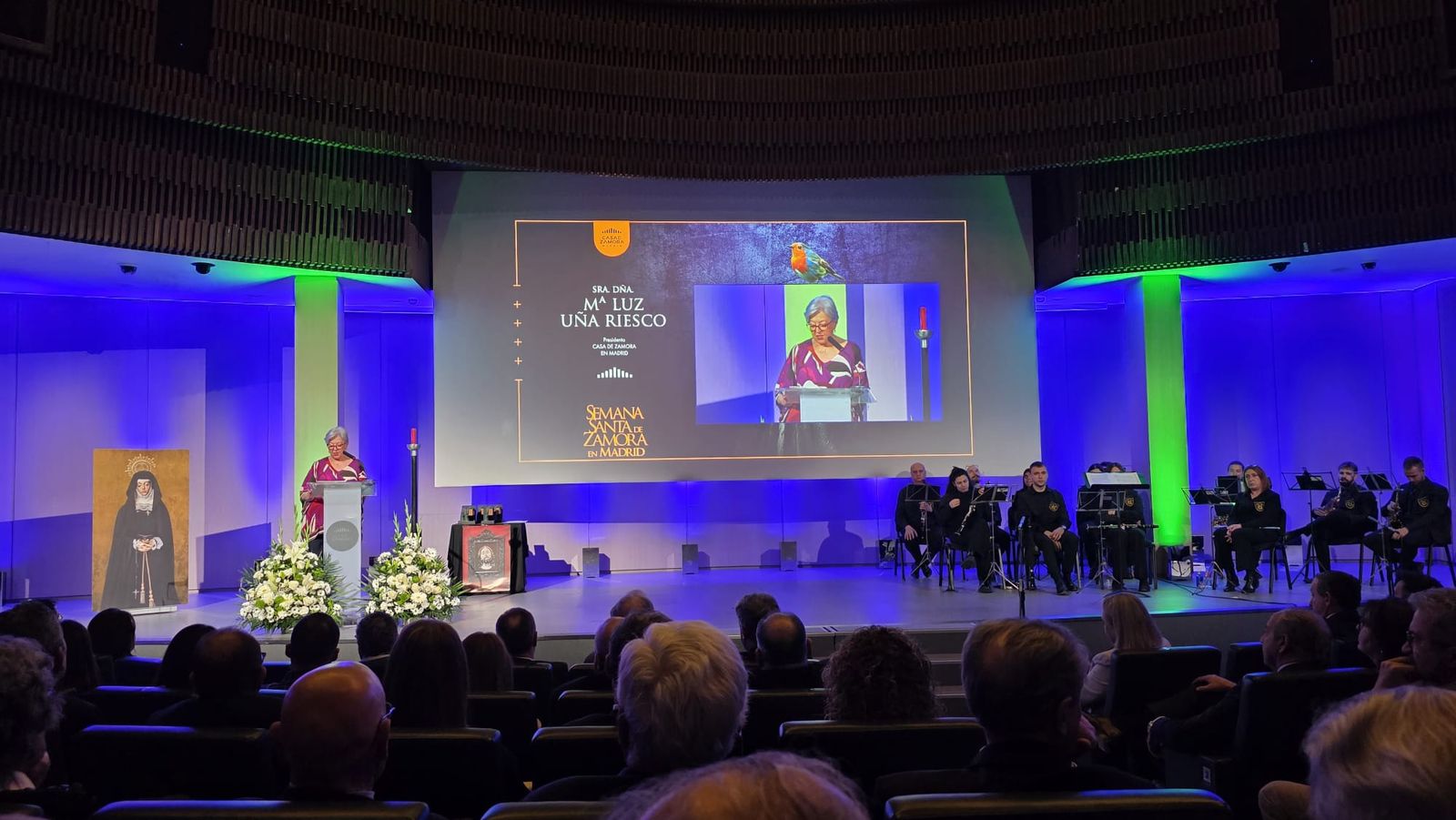 GALERÍA El pregón de la Semana Santa de Zamora en Madrid, en imágenes