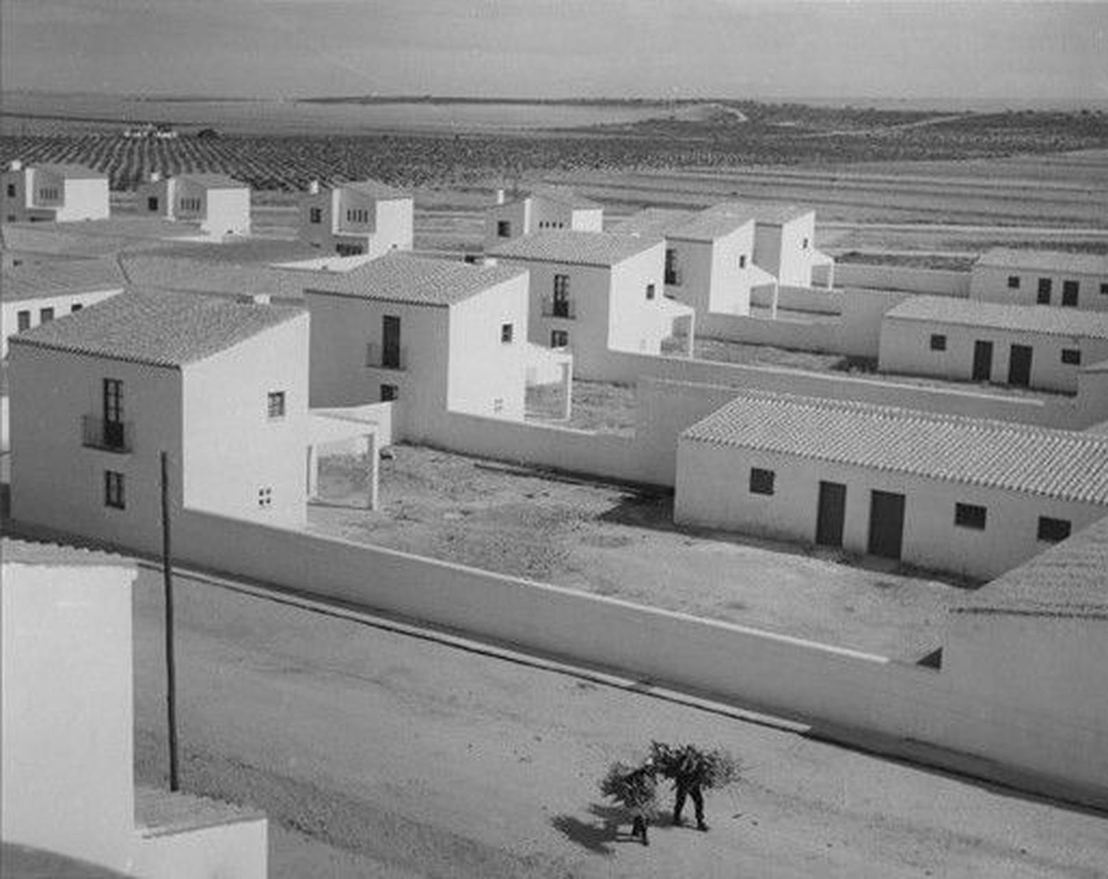 Pueblo de Cilloruelo. FOTO INSTITUTO DE COLONIZACIÓN