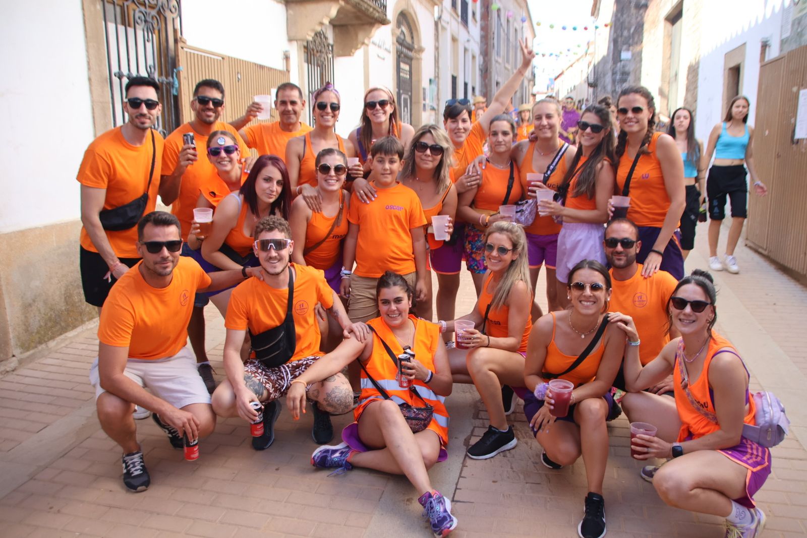 Lumbrales, encuentro de peñas, chupinazo