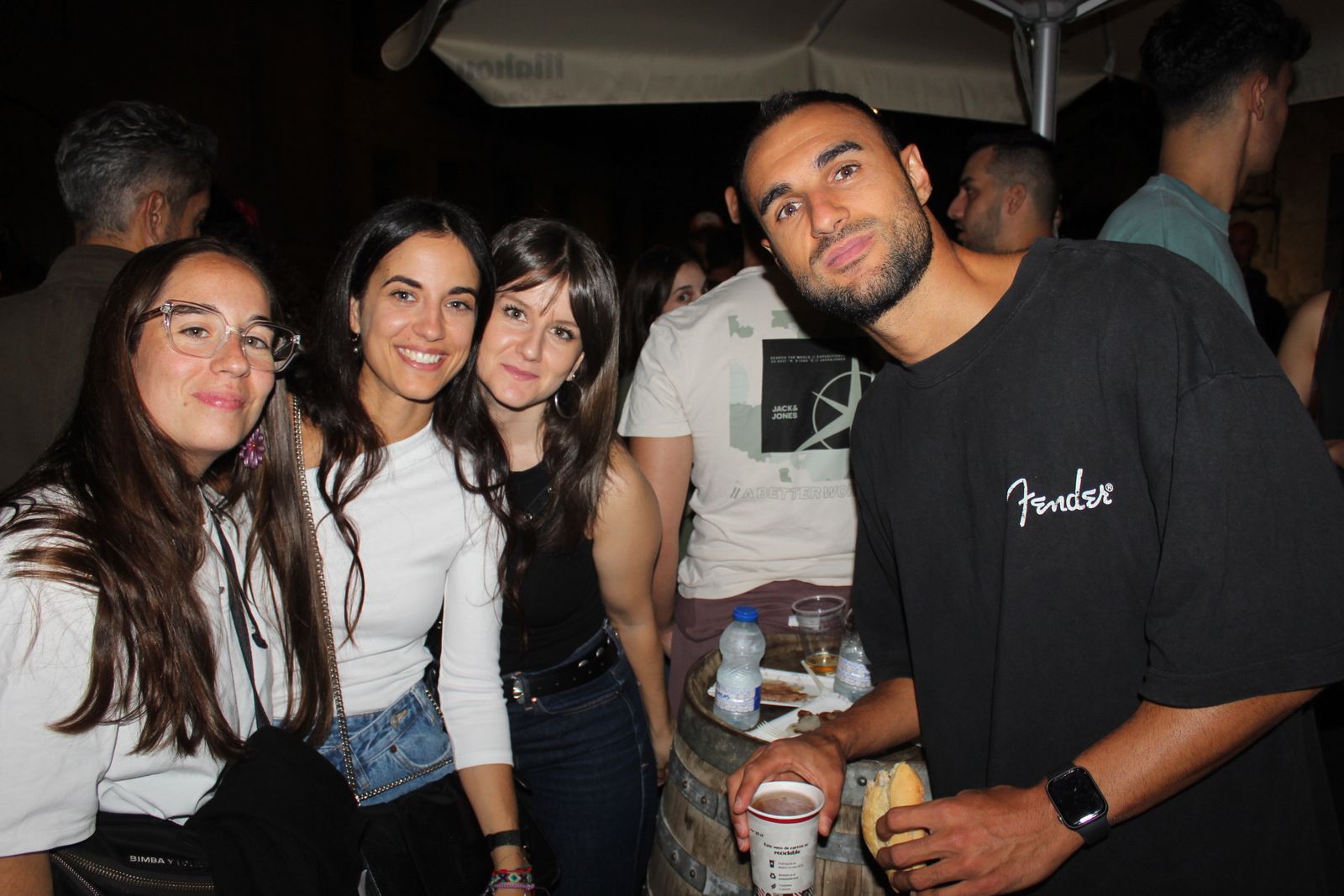 Ambiente en la Feria de Día en la tarde de este jueves