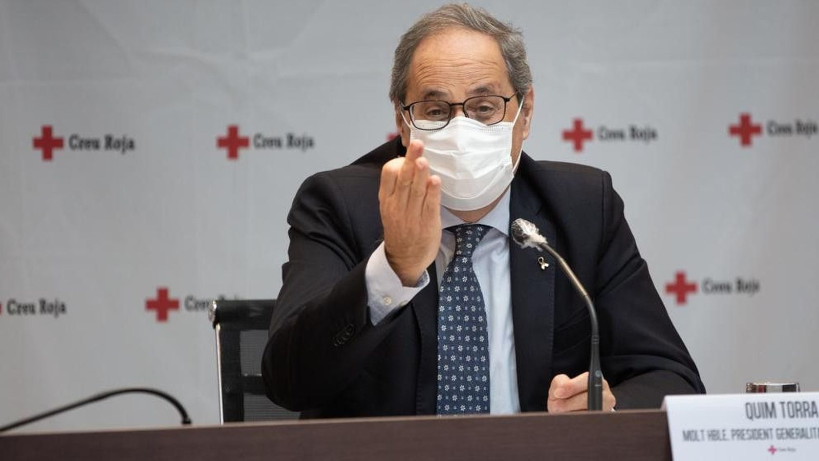 Quim torra mascarilla