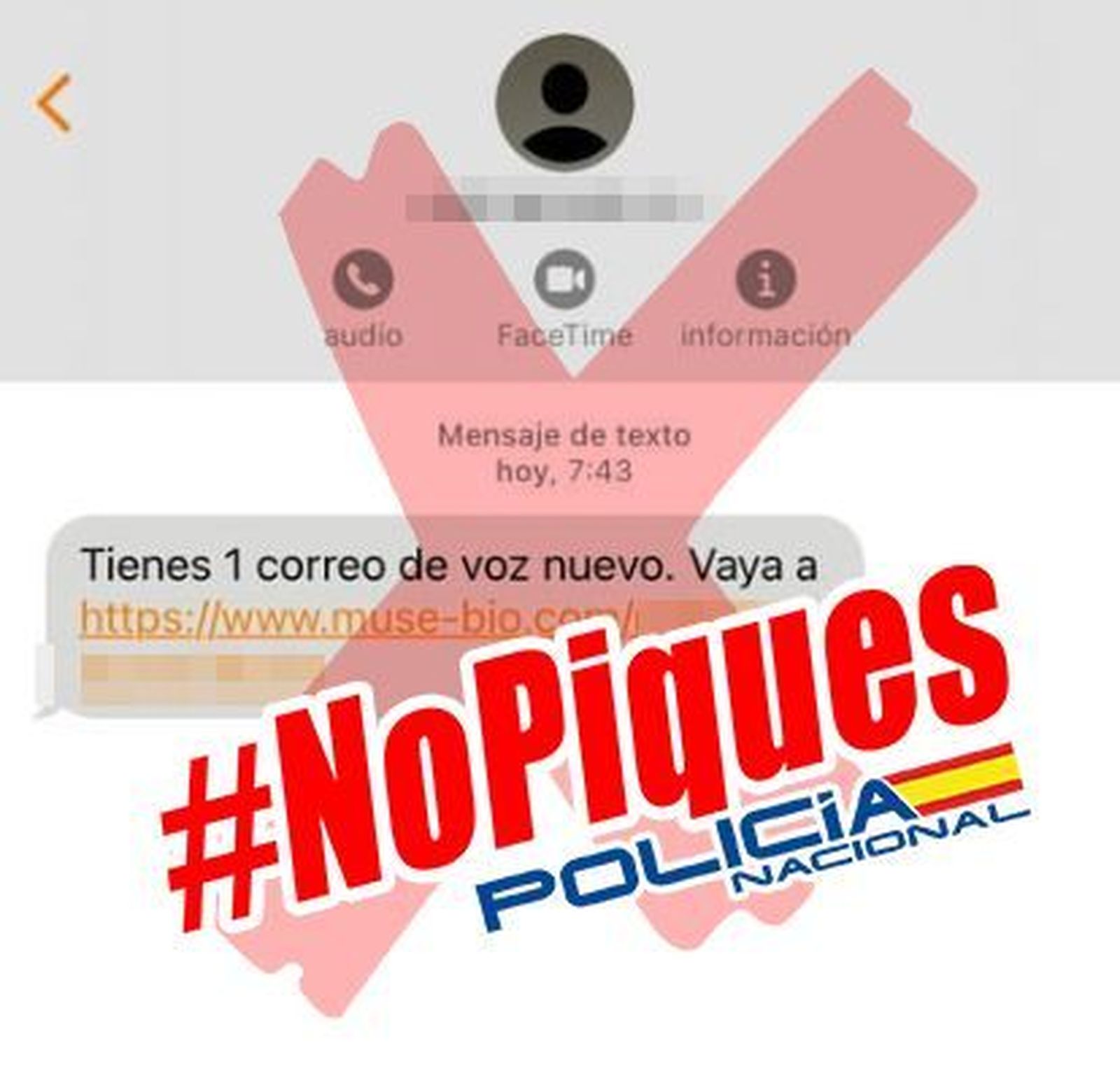 Twitter oficial de Policía Nacional