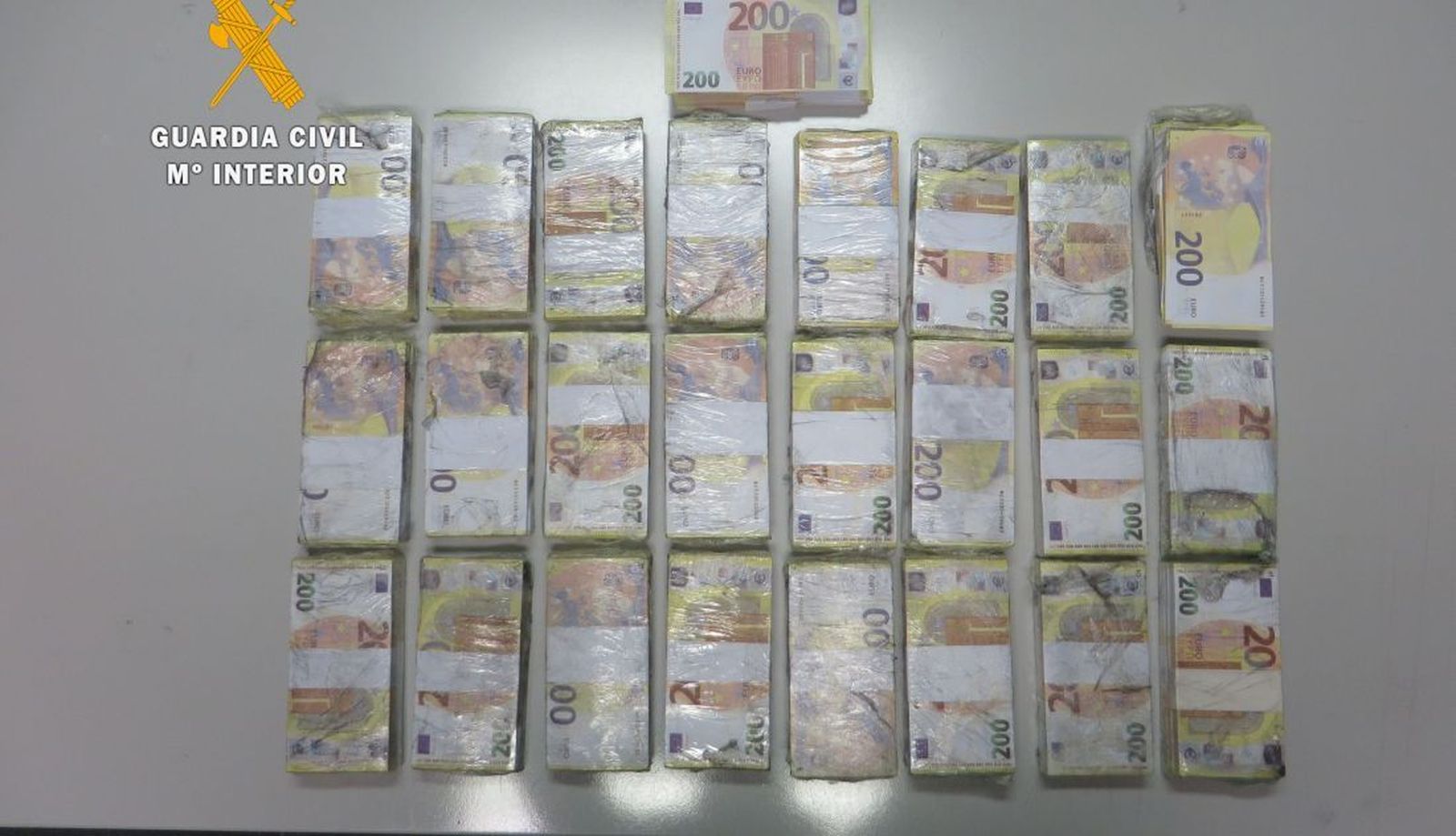 Billetes falsificados encontrados en Salamanca