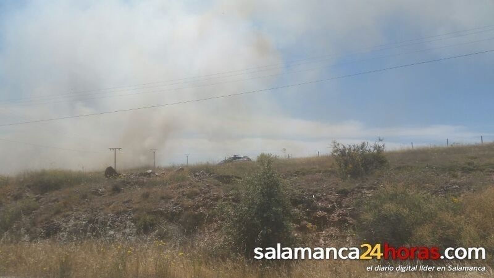 Incendio en Vistahermosa