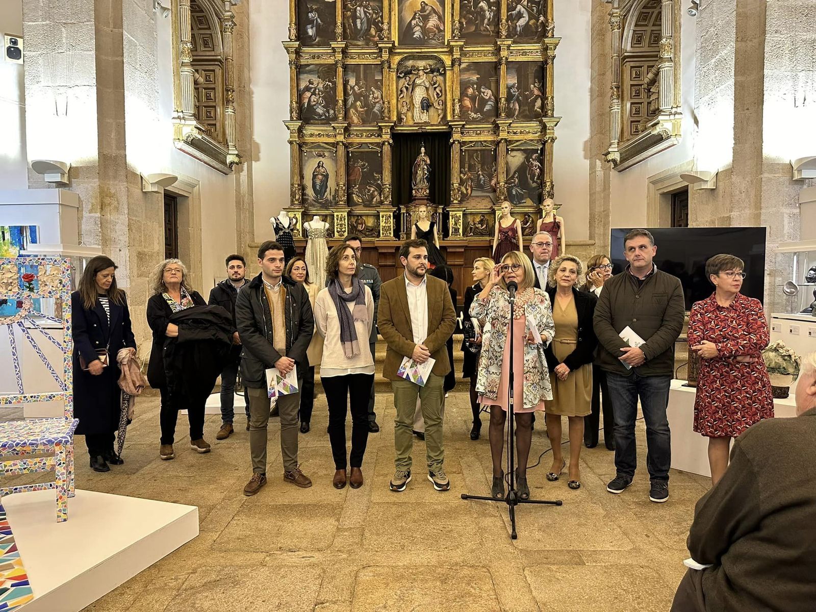 Imagen de la inauguración de la exposición