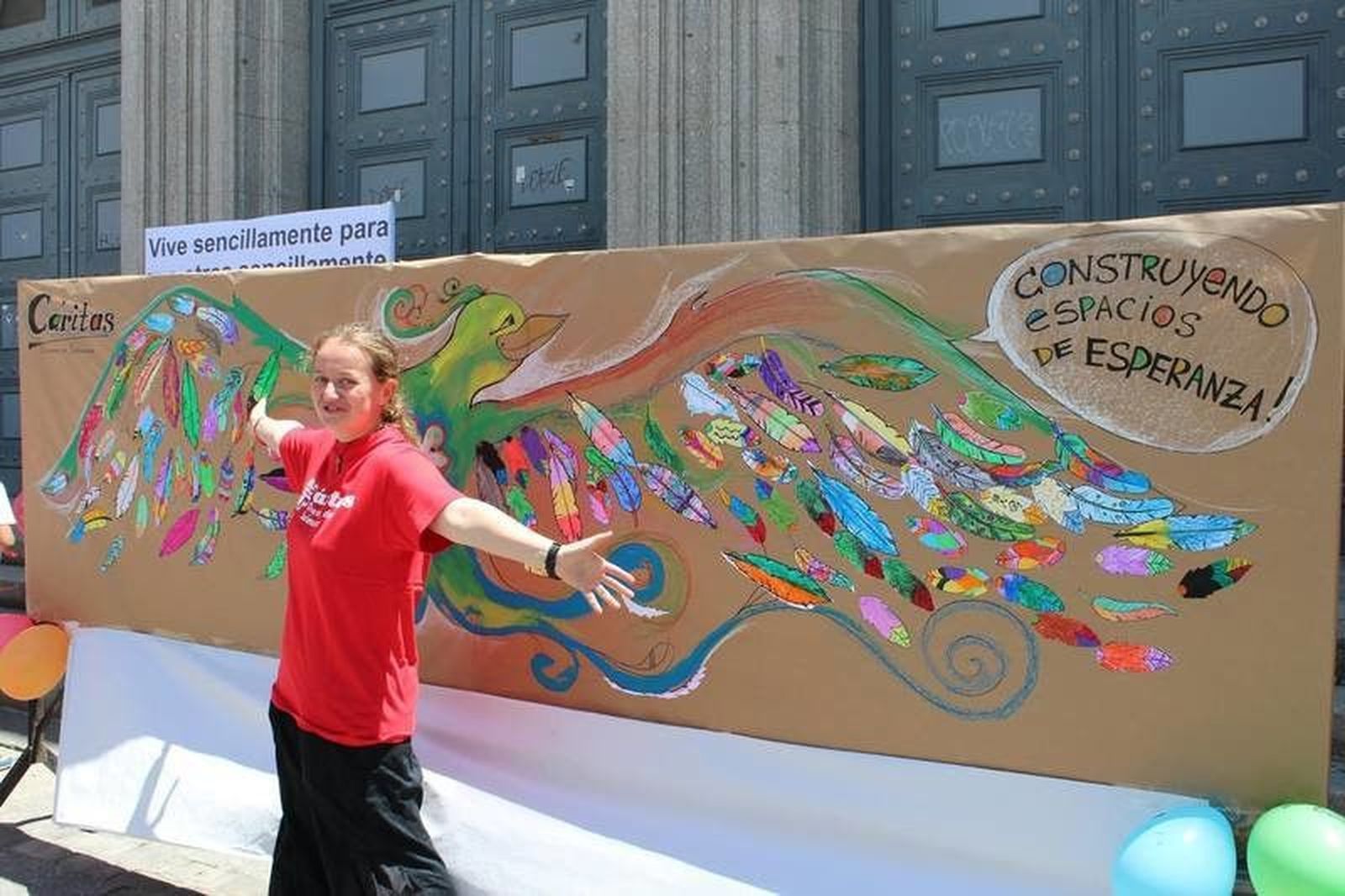 Cáritas invita a construir comunidad a través del arte