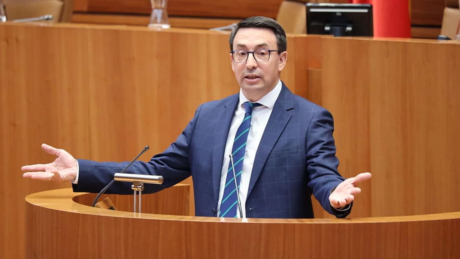 Fernando Pablos, procurador en las Cortes de Castilla y León. Foto de archivo