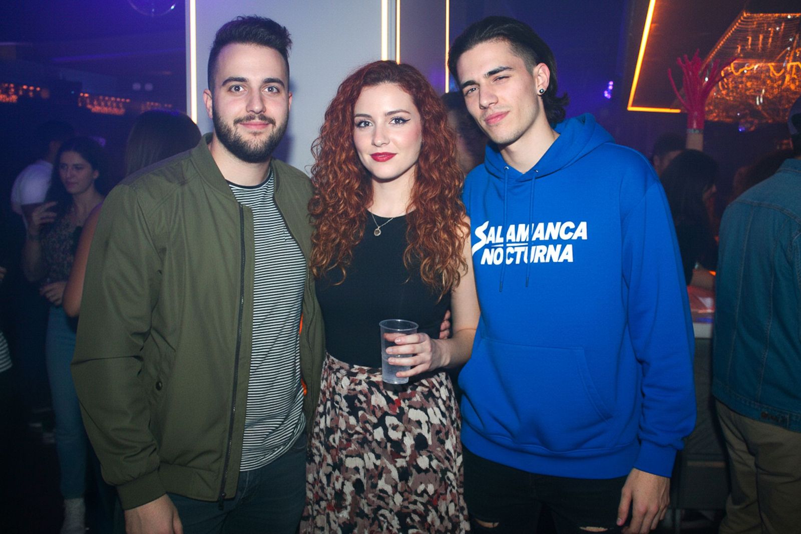 Salamanca de noche, sábado 1 de noviembre