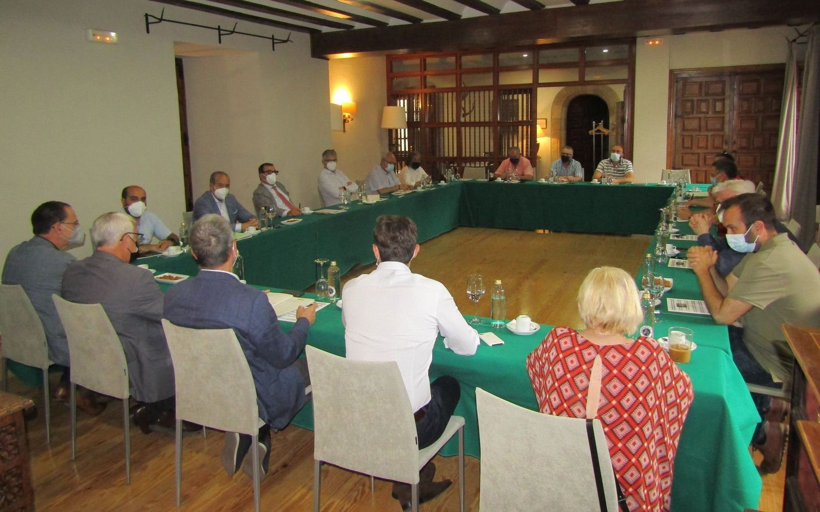 Reunión de Francesc Boya con los agentes sociales sobre Reto Demográfico