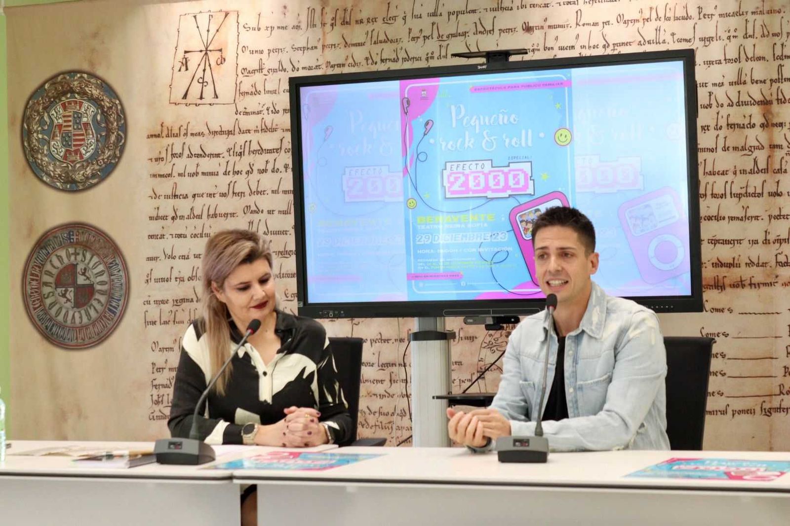 Un instante de la presentación