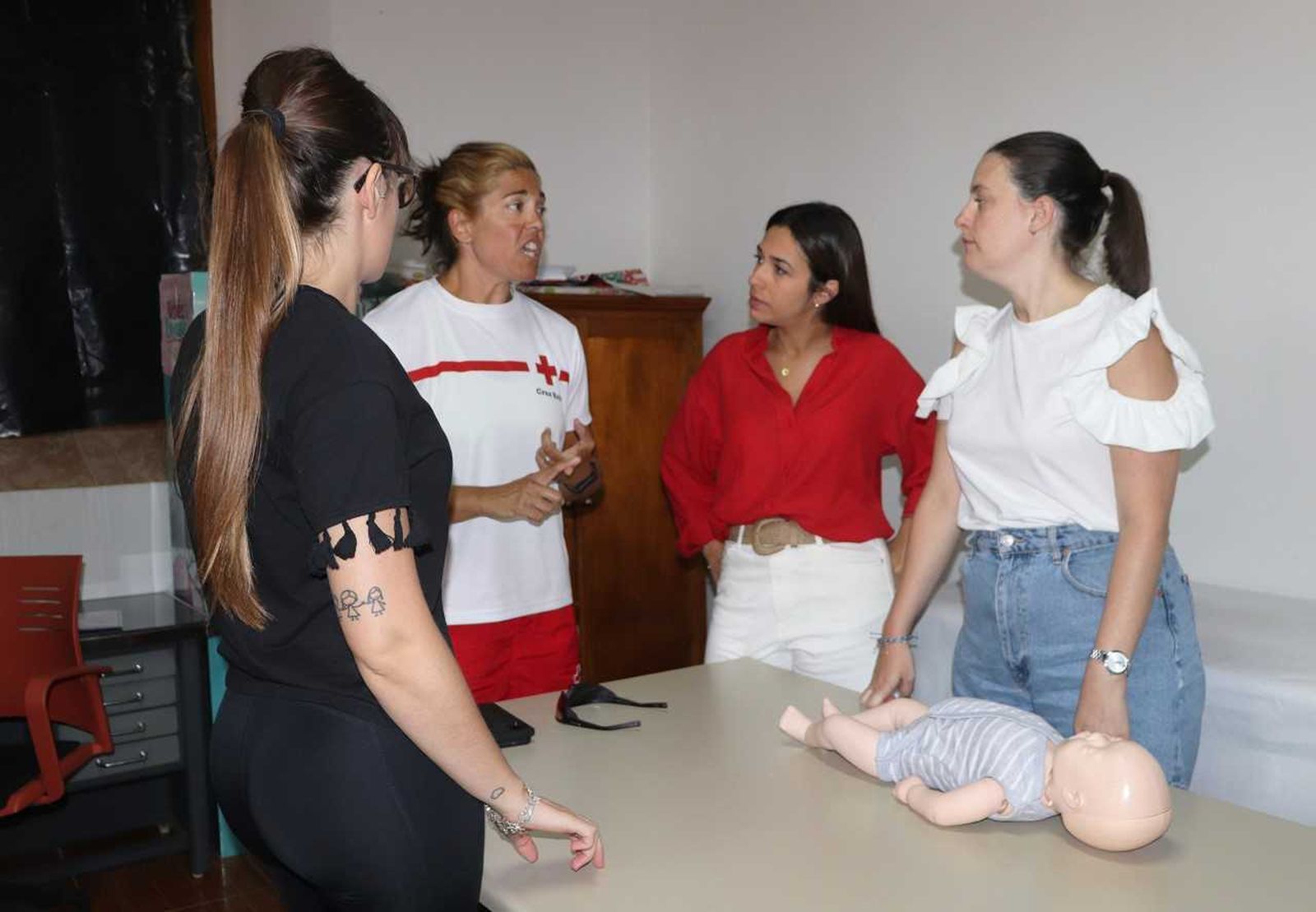 Curso de primeros auxilios de Cruz Roja en Zamora