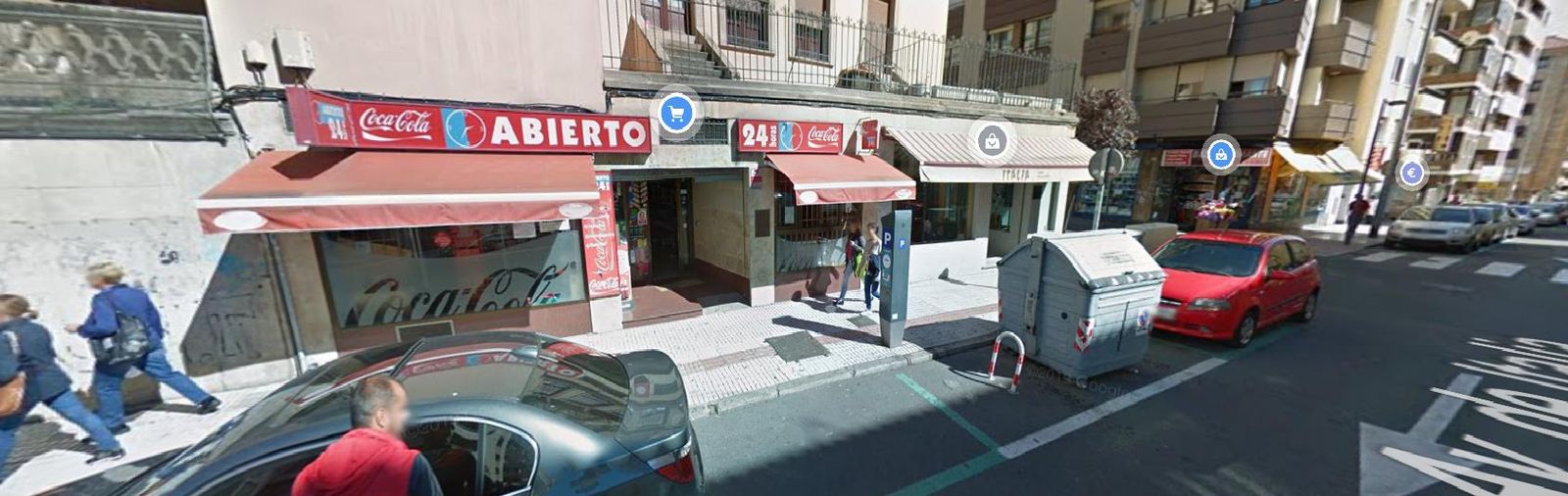 Establecimiento 24 horas de la avenida Italia. Foto GoogleMaps