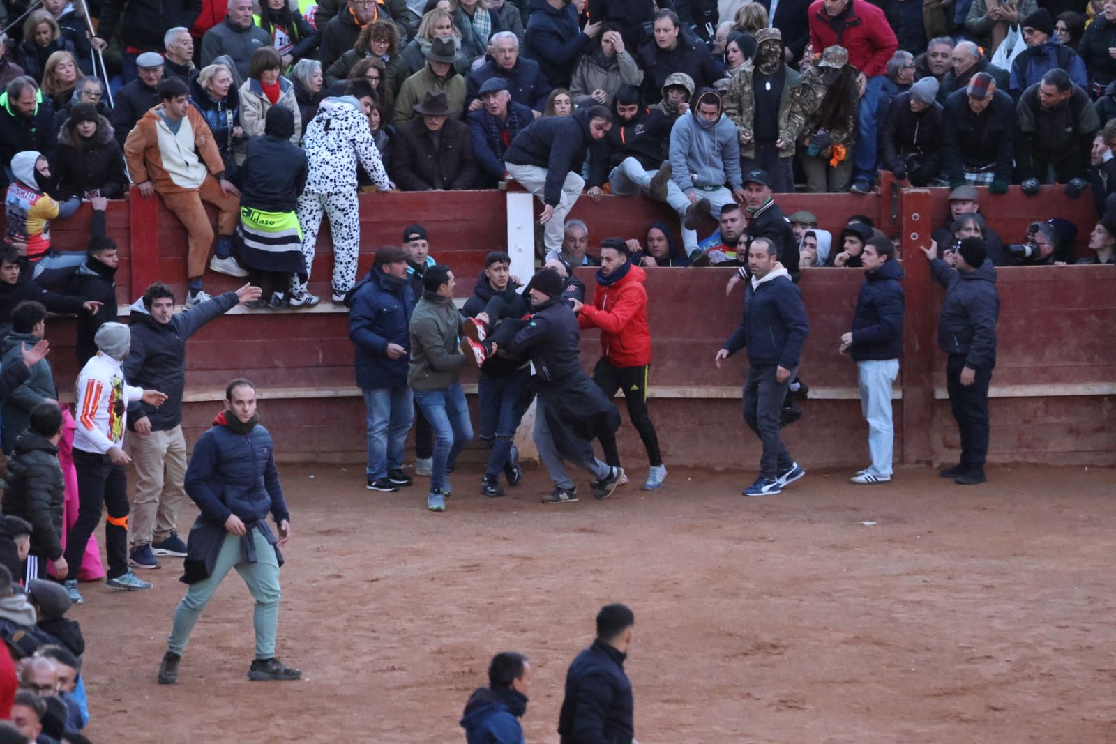 Capea de Sábado tarde en el Carnaval del Toro de Ciudad Rodrigo