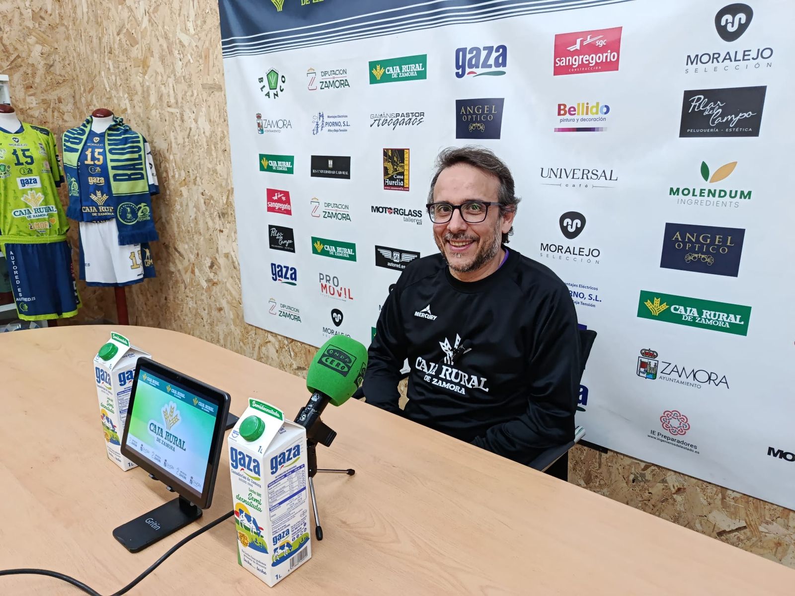 Félix Mojón, entrenador del BM Zamora en la previa