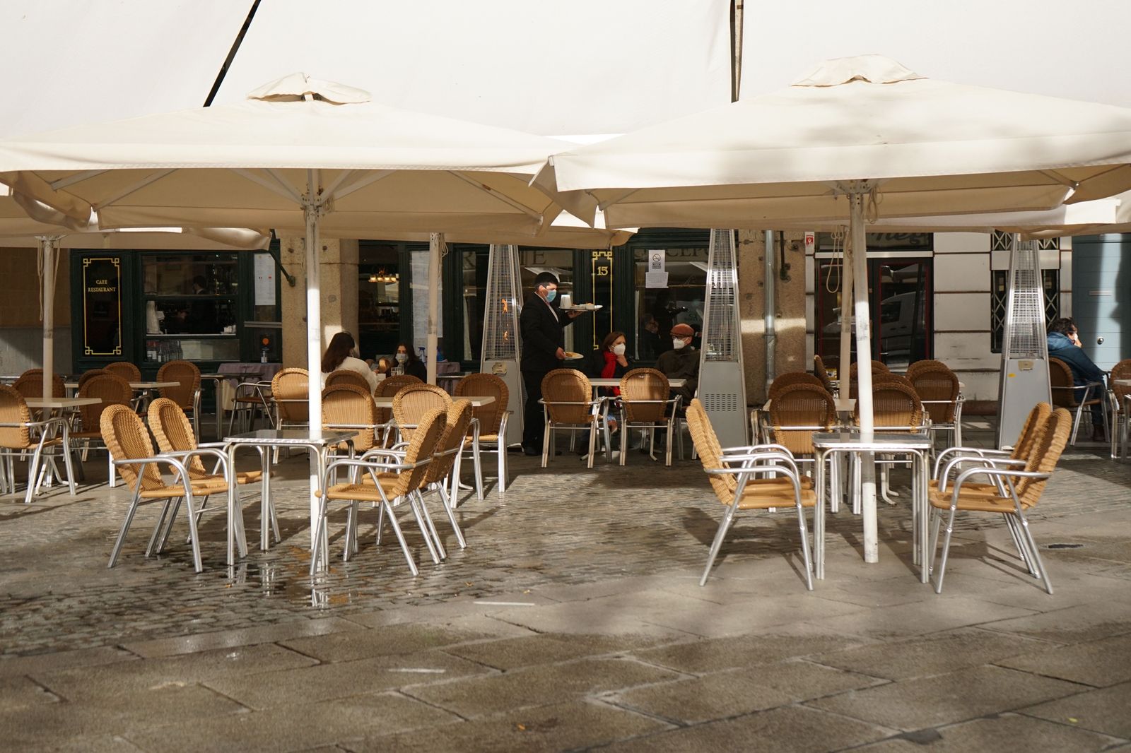 Terrazas de un establecimiento hostelero