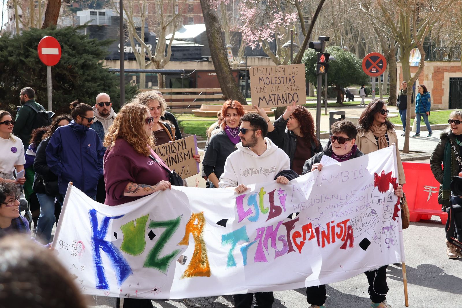 GALERÍA | La manifestación del 8M por las calles de Zamora, en imágenes