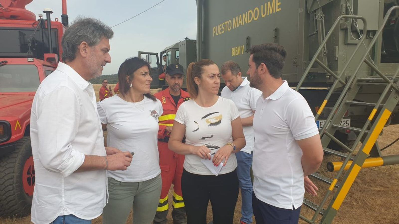 Ana Sánchez junto a Antidio Fagúndez