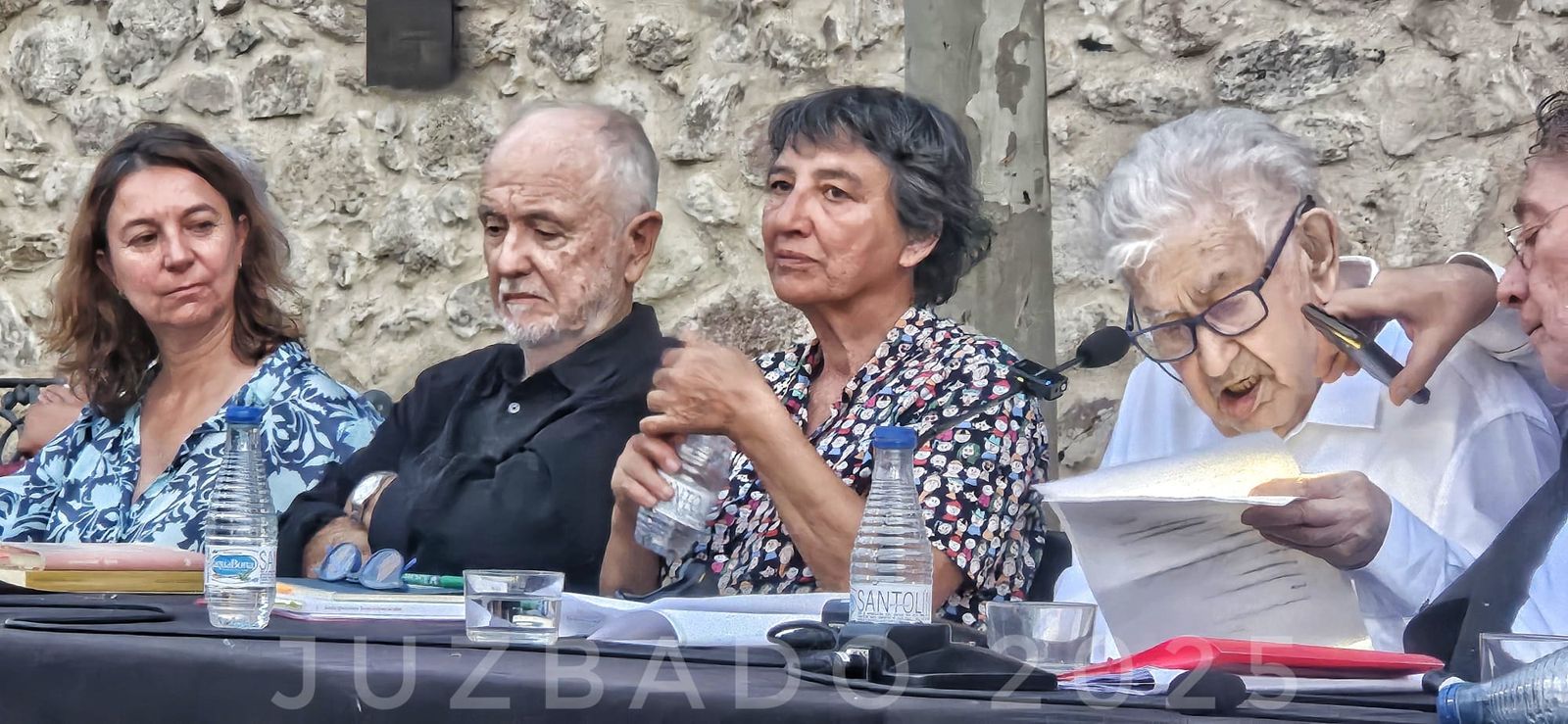 El poeta Antonio Gamoneda recibe un homenaje en Juzbado (2)