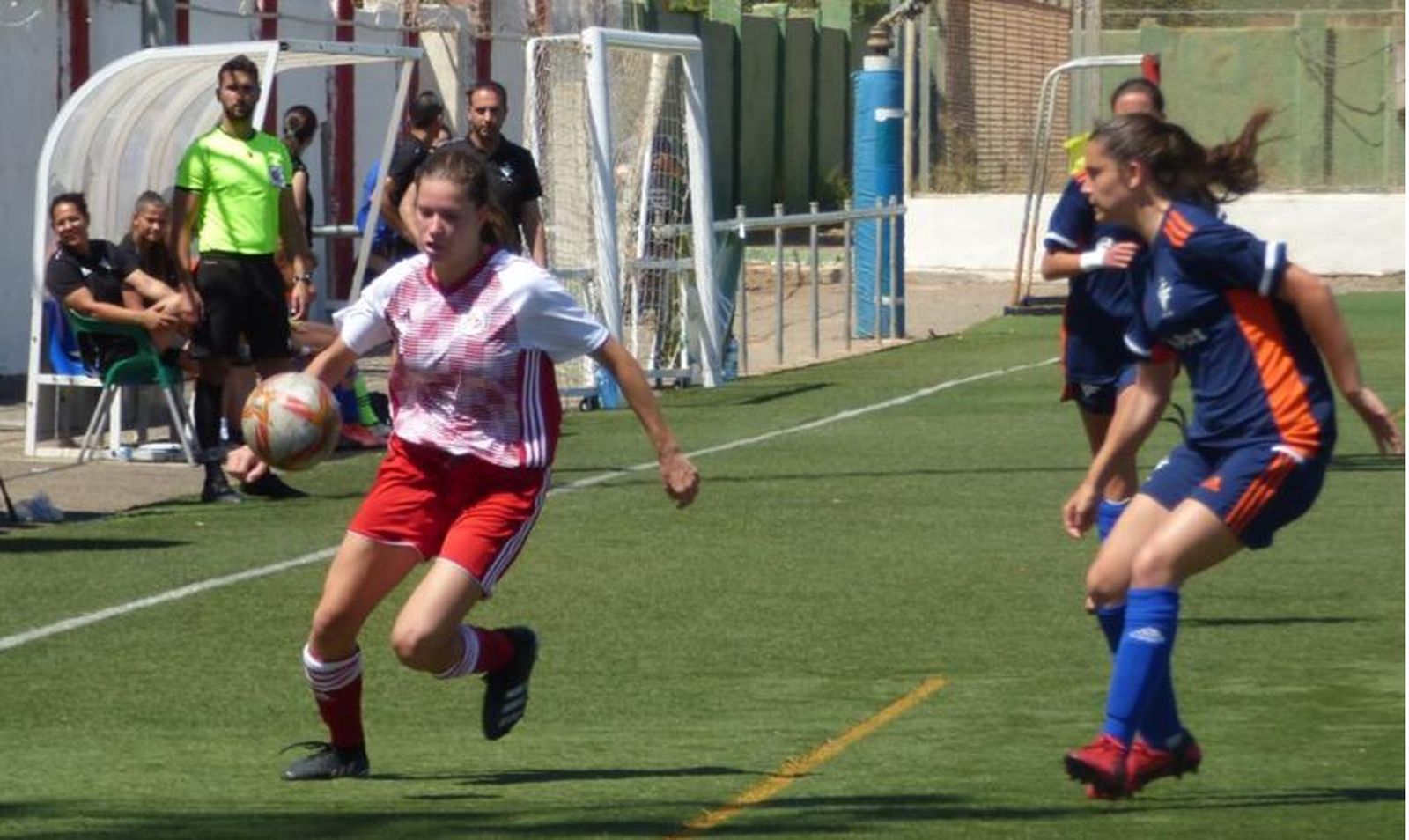 Un lance del encuentro entre Castilla y León y la Comunidad Valenciana