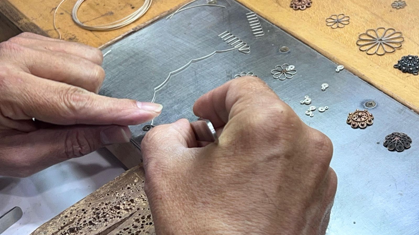 Taller de filigrana charra