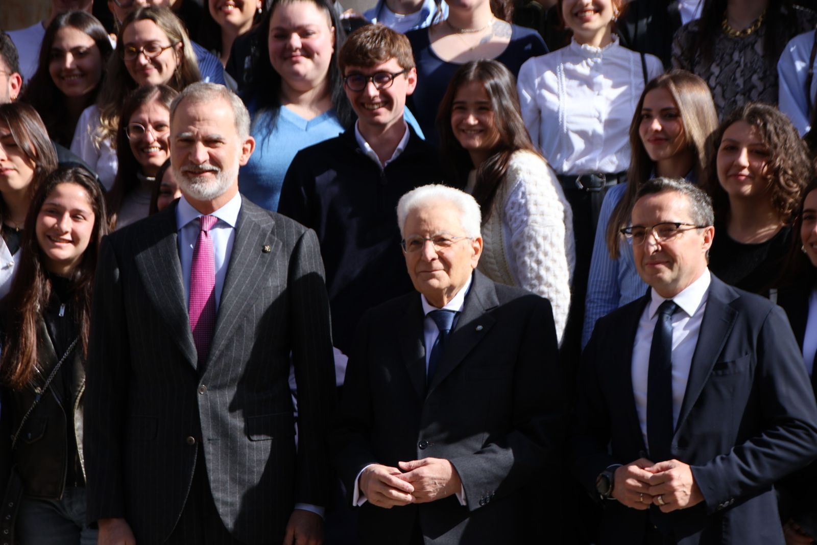 Investidura de Sergio Mattarella como doctor 'honoris causa' de la USAL con la presencia del Rey Felipe VI