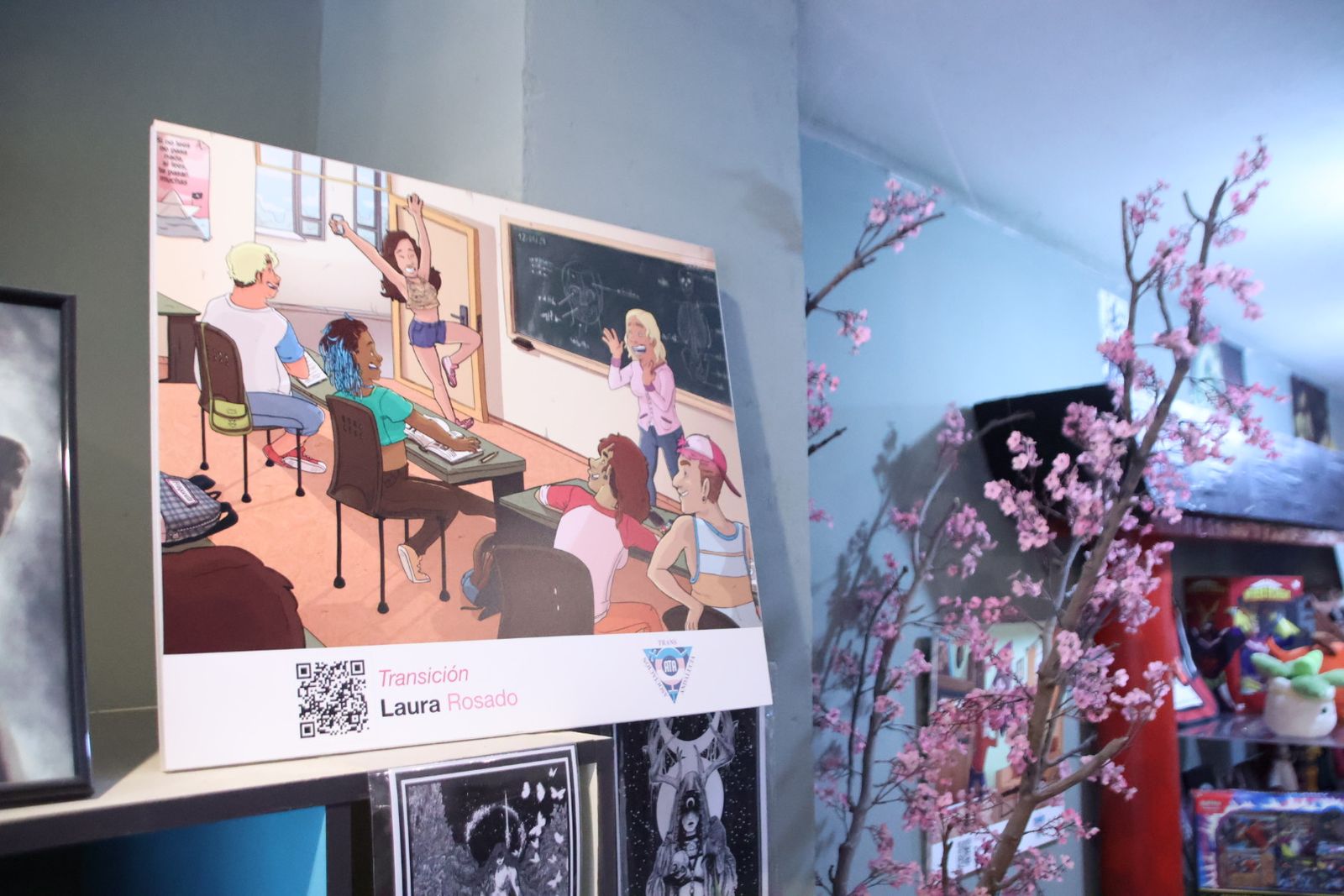 Exposición sobre la infancia de personas transexuales