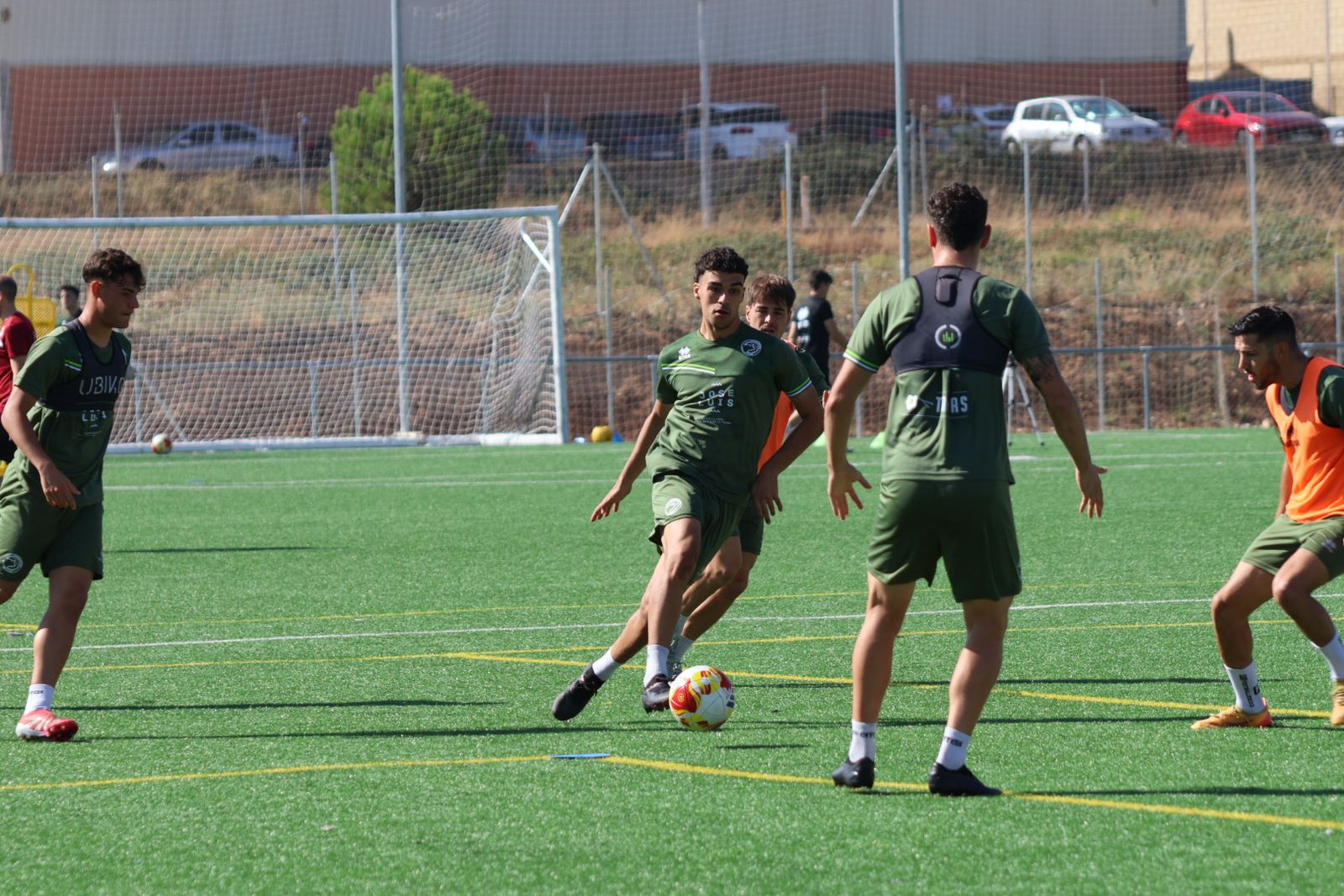 Primer entrenamiento de Mario Simón como entrenador de Unionistas