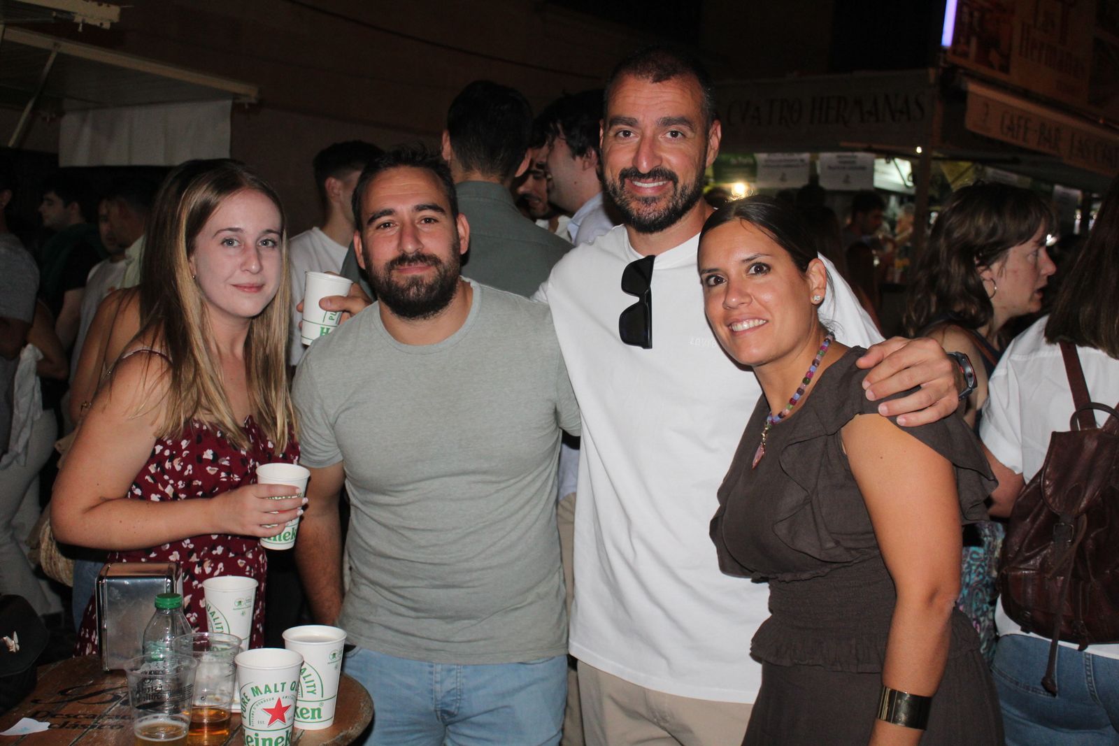 Los salmantinos llenan las casetas de la Feria de Día en la tarde-noche de este sábado