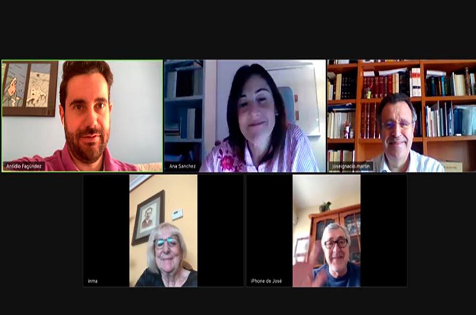 PSOE Zamora. Reunión interparlamentaria Sábado 11 04 2020