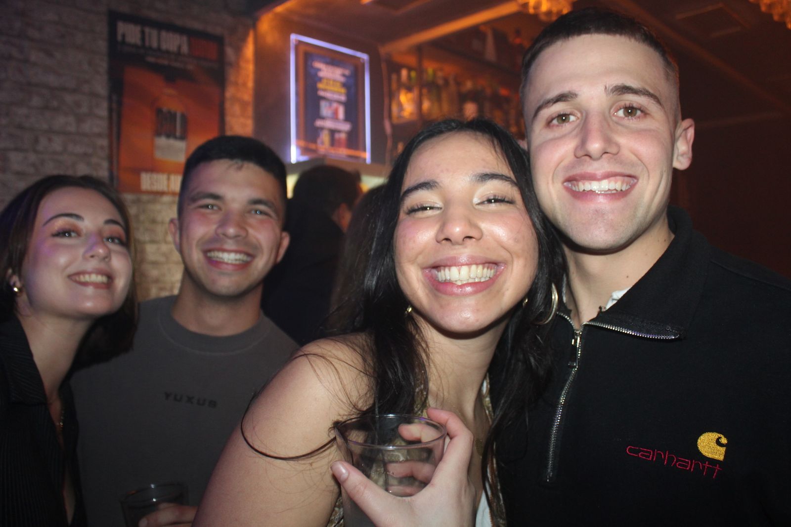 Salamanca de noche, viernes 24 de enero