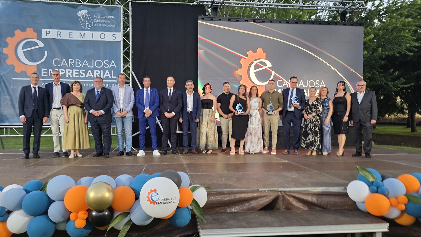 Entrega de premios Carbajosa empresarial