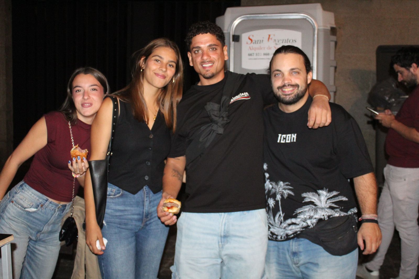 Ambiente en la Feria de Día en la tarde de este jueves