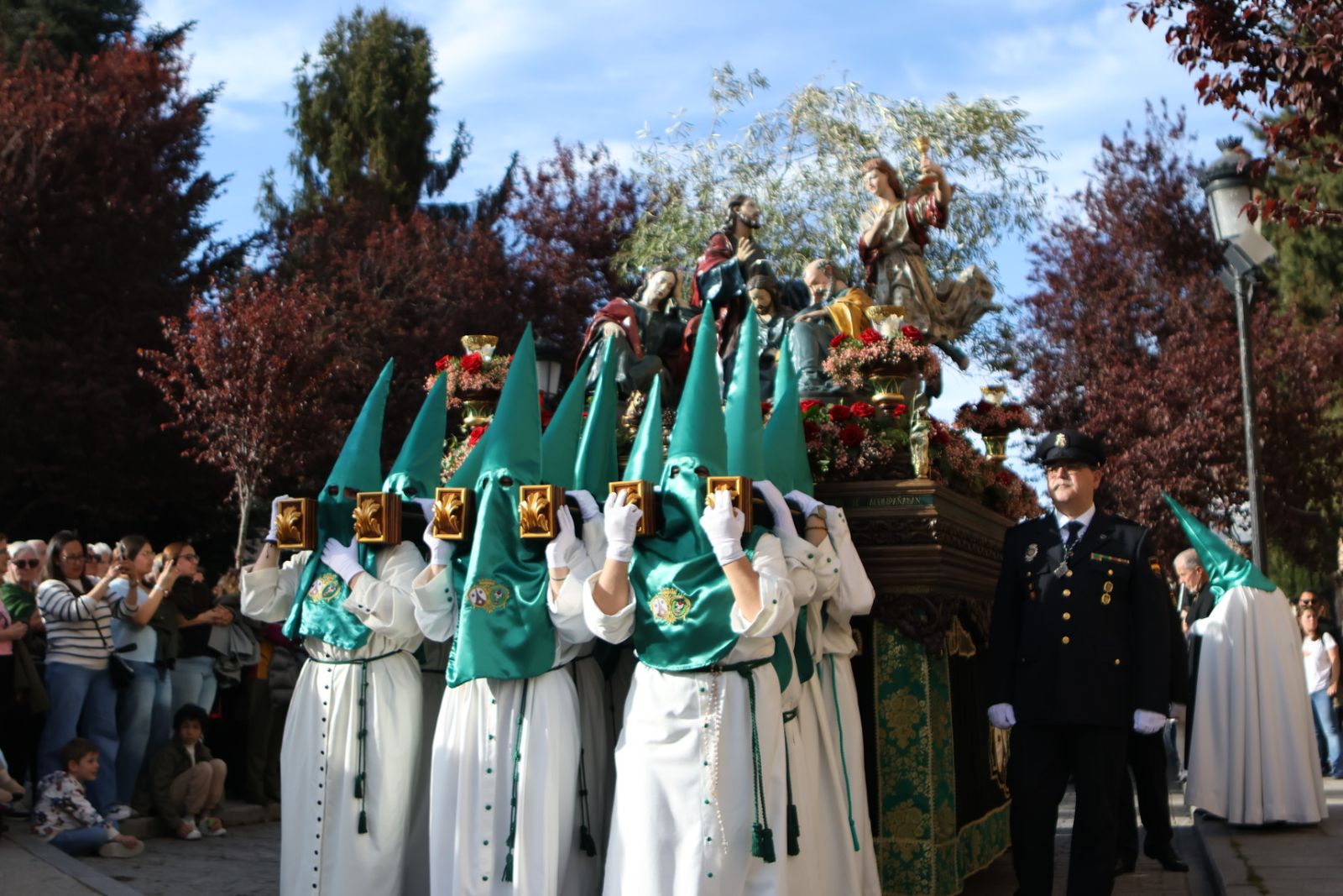La Oración de Jesús en el Huerto de los Olivos recobra todo su esplendor en las calles de Salamanca
