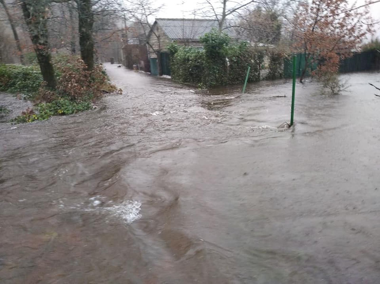 Ribadelago inundación crecida Tera Sanabria Archivo